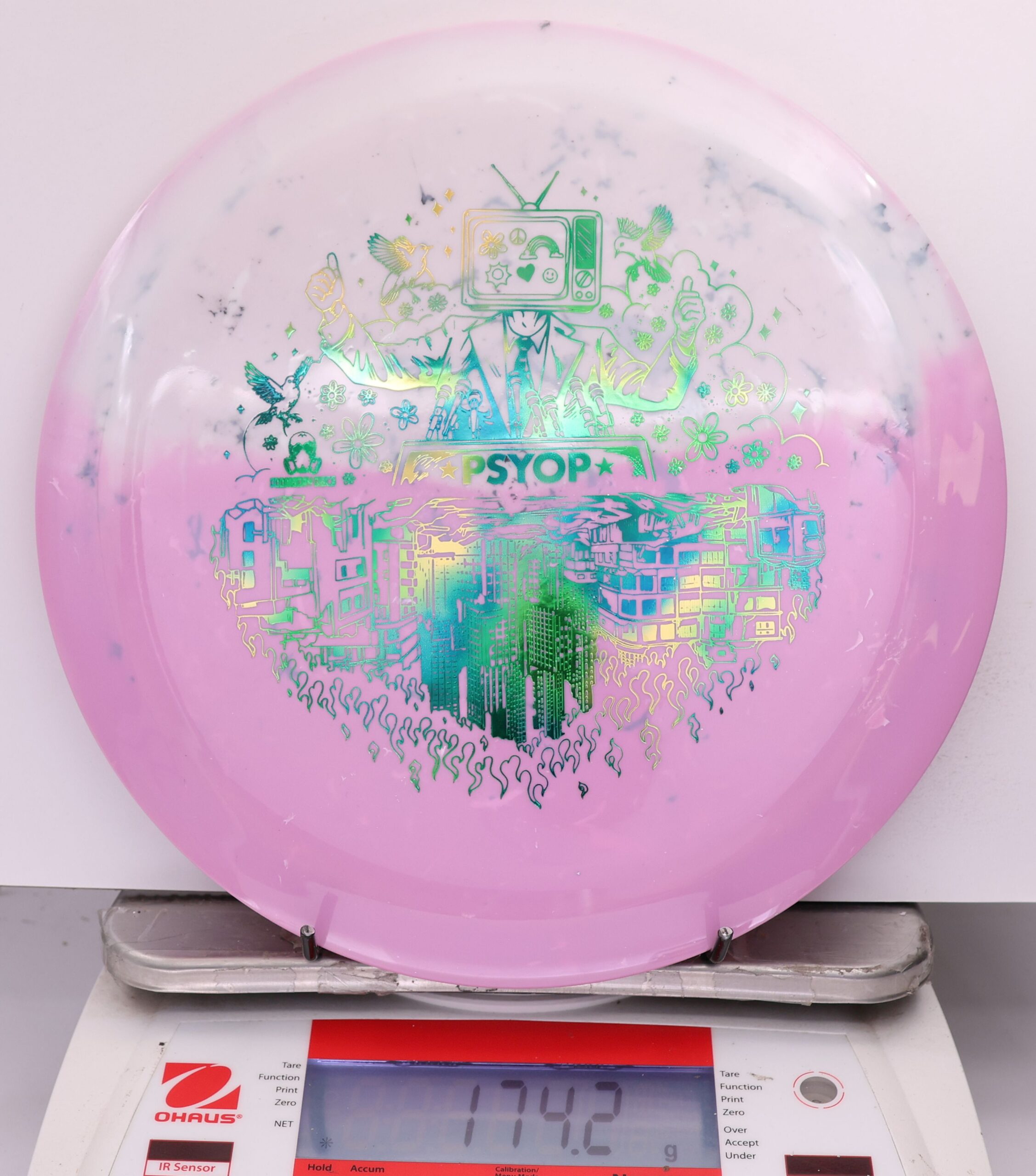 622332 Retina Psyop - #01 White-Pink, 174