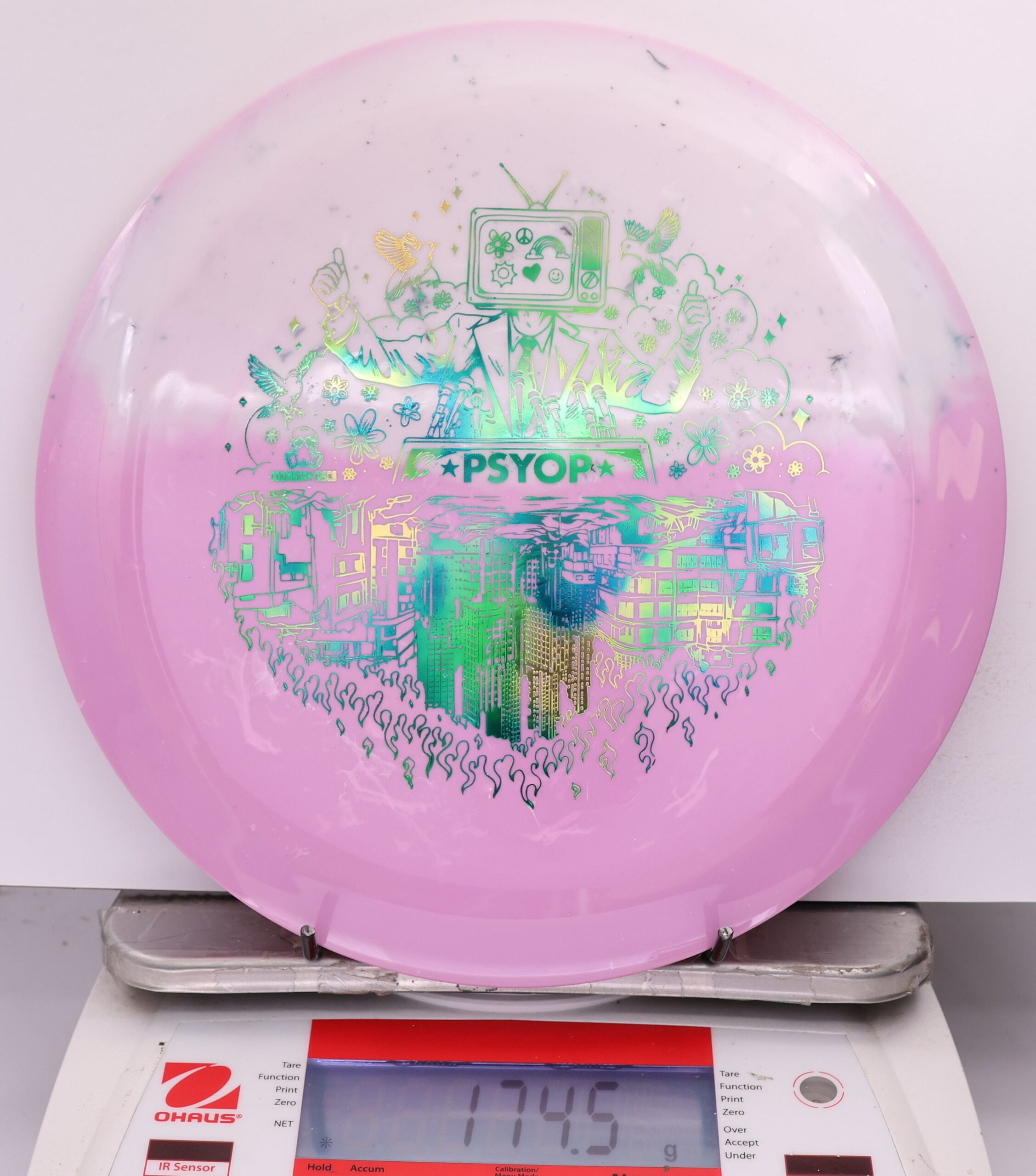 622333 Retina Psyop - #02 White-Pink, 175