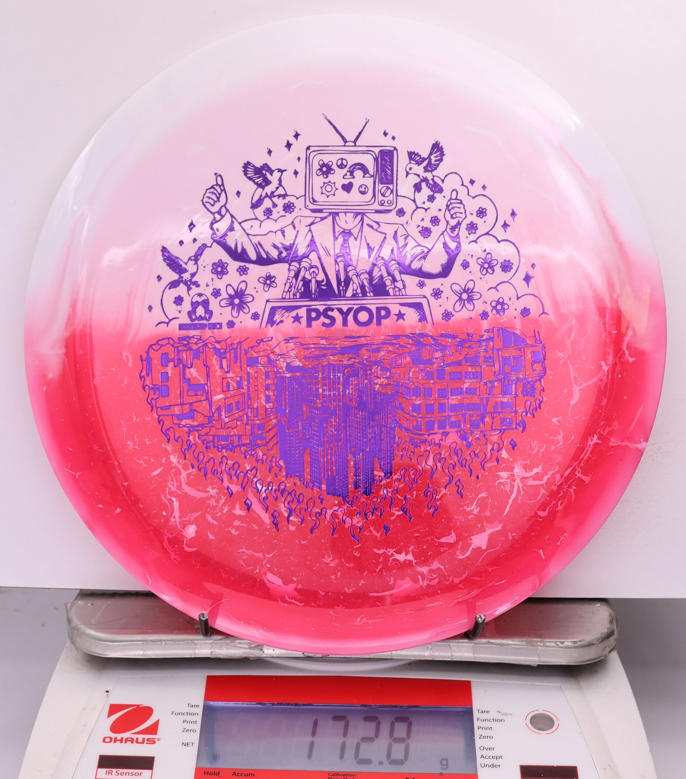 622409 Retina Psyop - #15 White-Red, 173