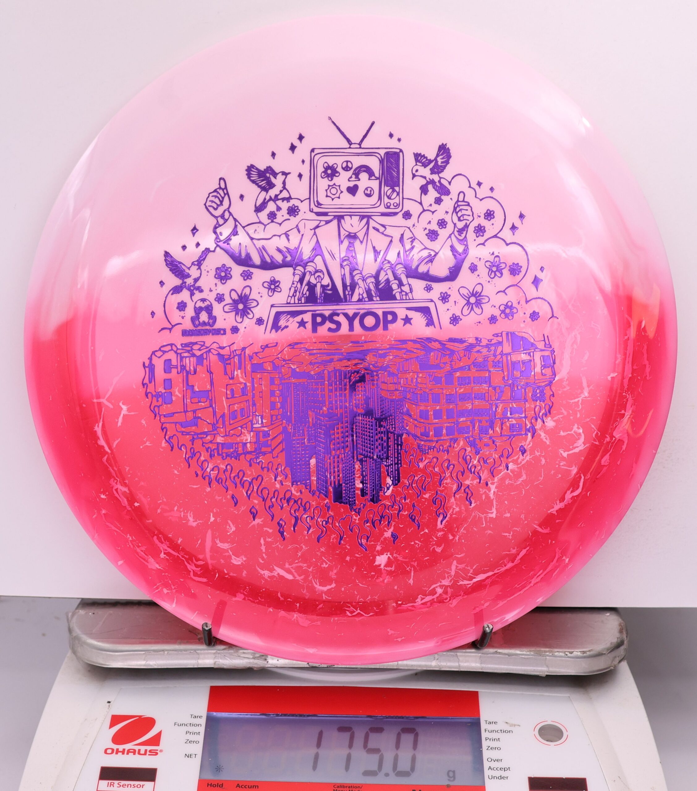 622410 Retina Psyop - #16 White-Red, 175