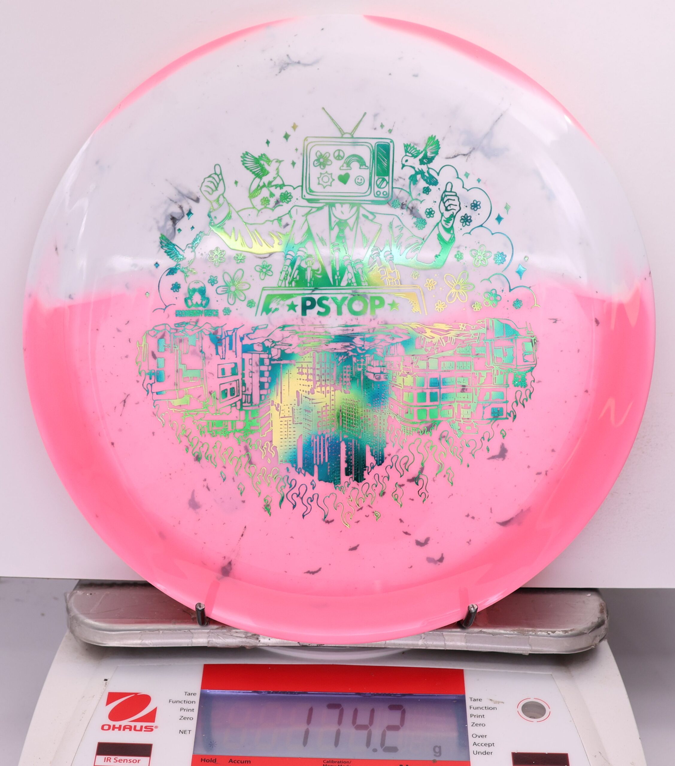 622435 Retina Psyop - #21 White-Pink, 174