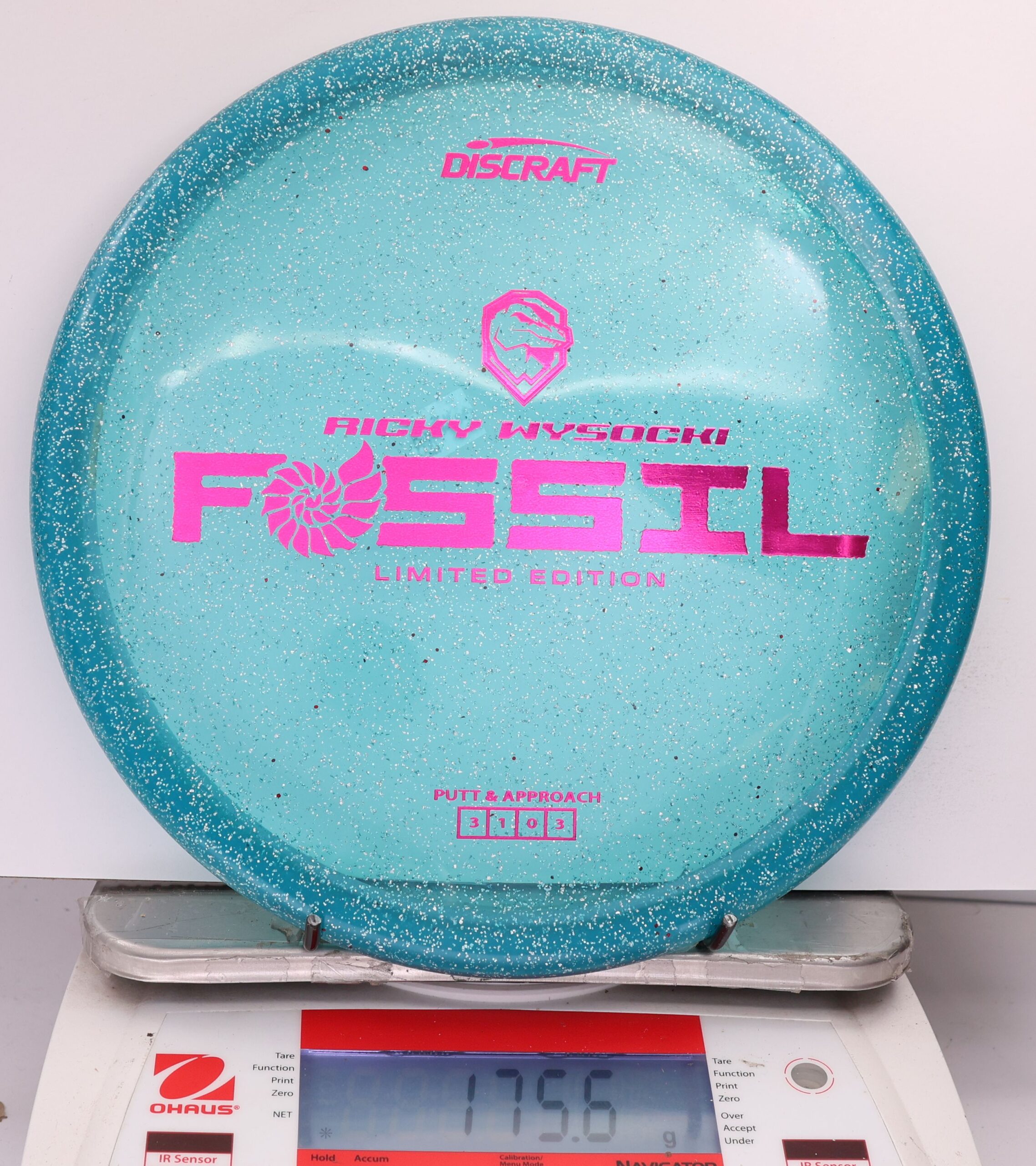 622907 Z Sparkle Fossil, Ricky Wysocki Limited Edition - #18 Blue, 176