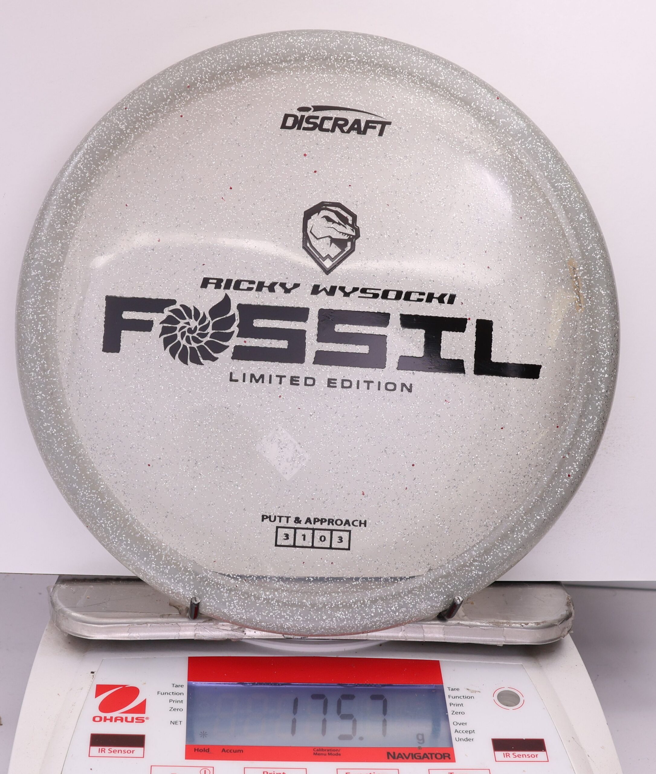 623017 Z Sparkle Fossil, Ricky Wysocki Limited Edition - #32 Clear, 176