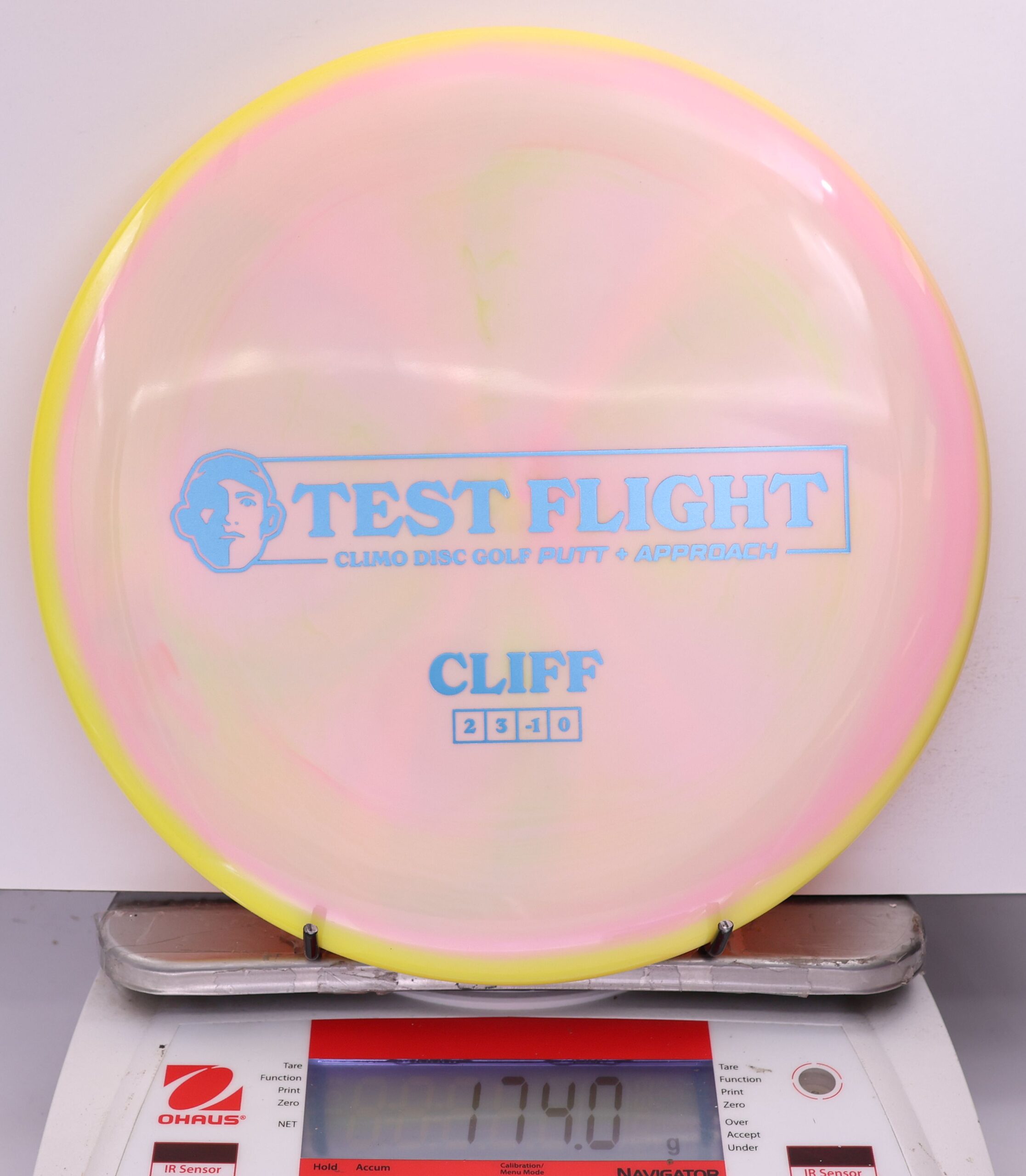 623831 Test Flight Signature Line Cliff - #15 YellowPink, 174