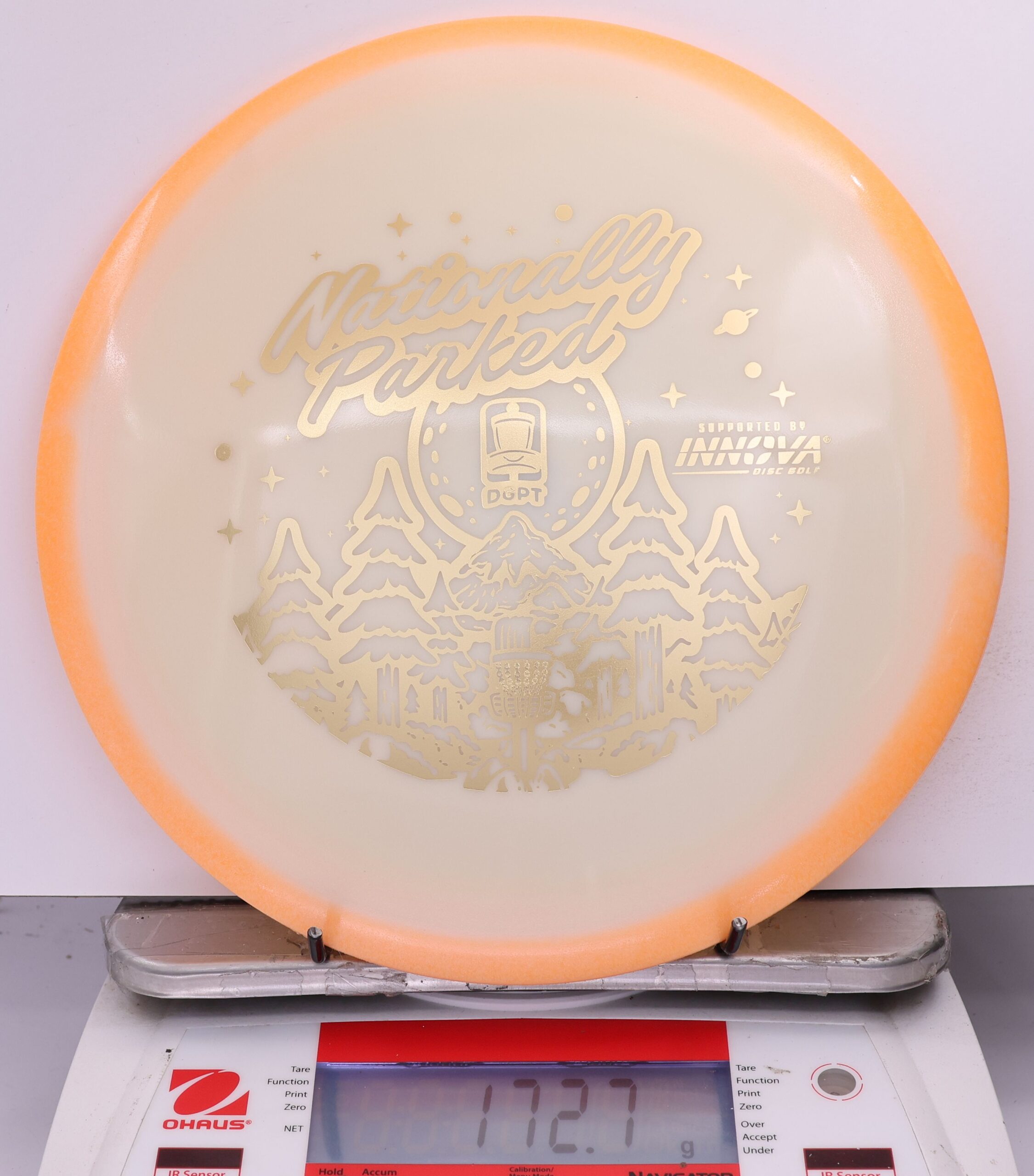 624380 Proto Glow Halo Star Wraith, DGPT Nationally Parked - #05 Orange-White, 173