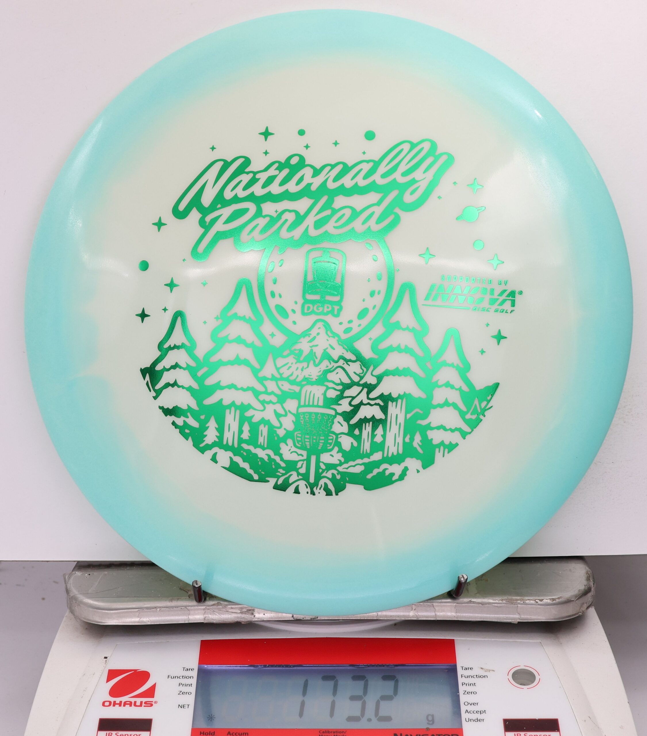 624392 Proto Glow Halo Star Wraith, DGPT Nationally Parked - #08 Aqua-White, 173