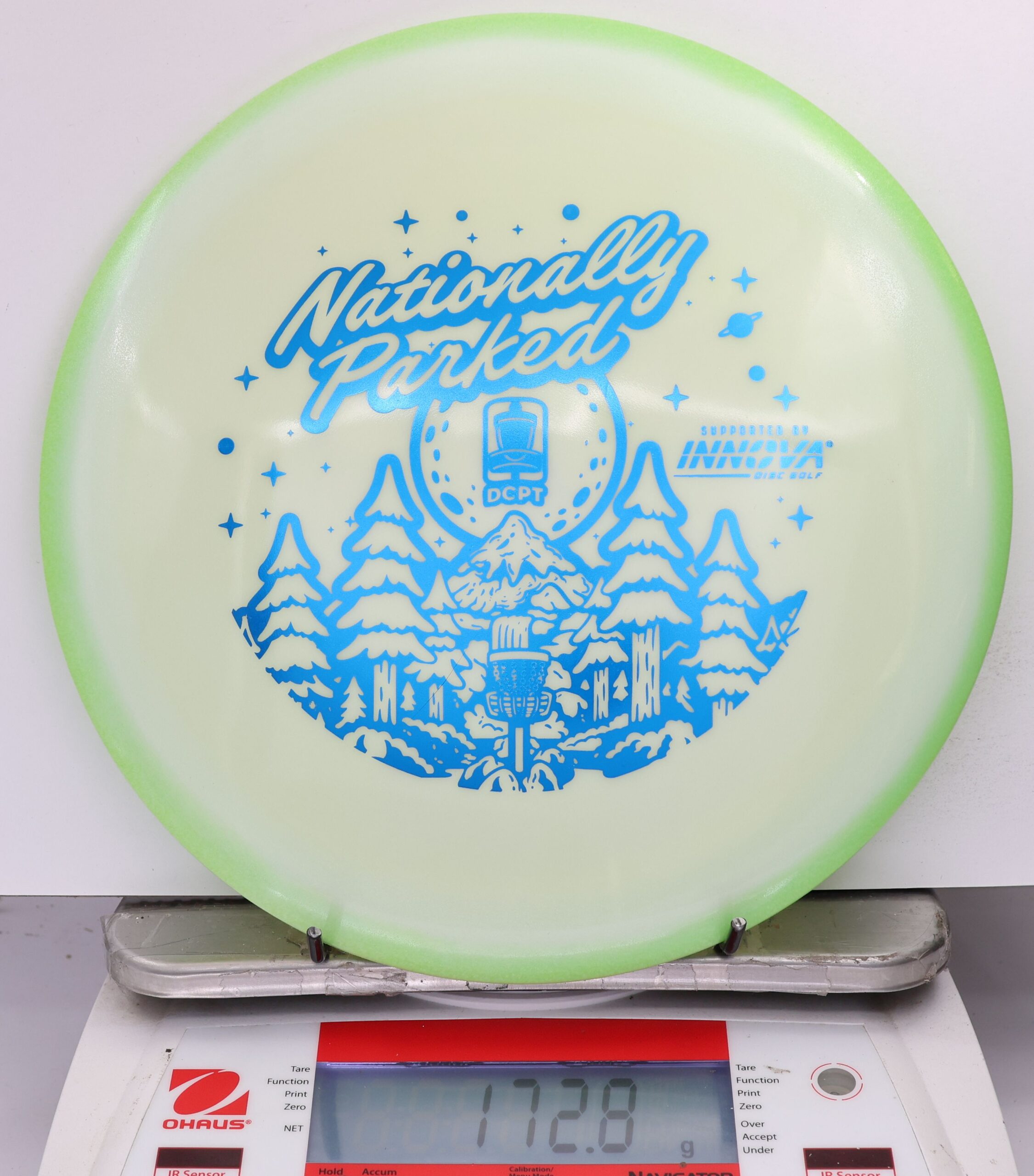 624395 Proto Glow Halo Star Wraith, DGPT Nationally Parked - #11 Green-White, 173