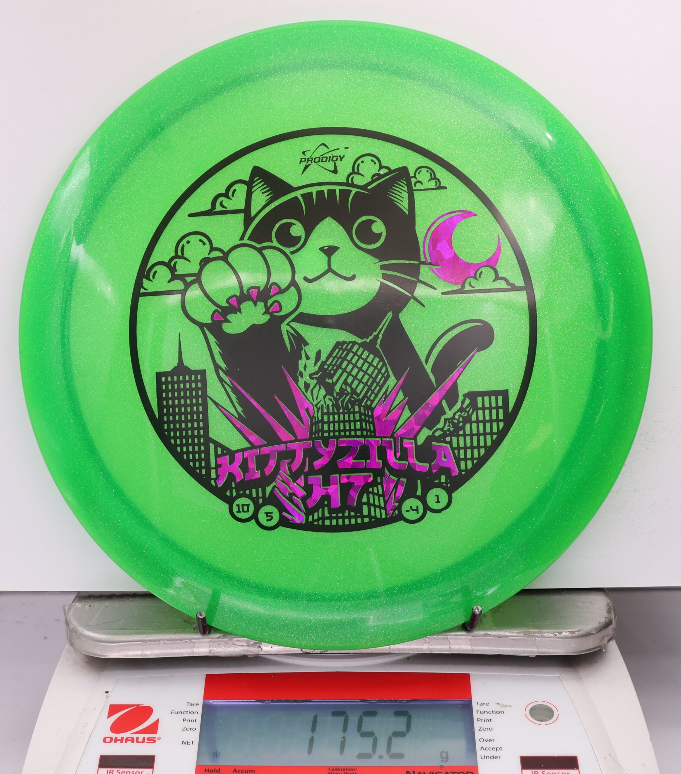 625882 Prodigy H7, 750 Glimmer Kittyzilla - #04 Greenb, 175