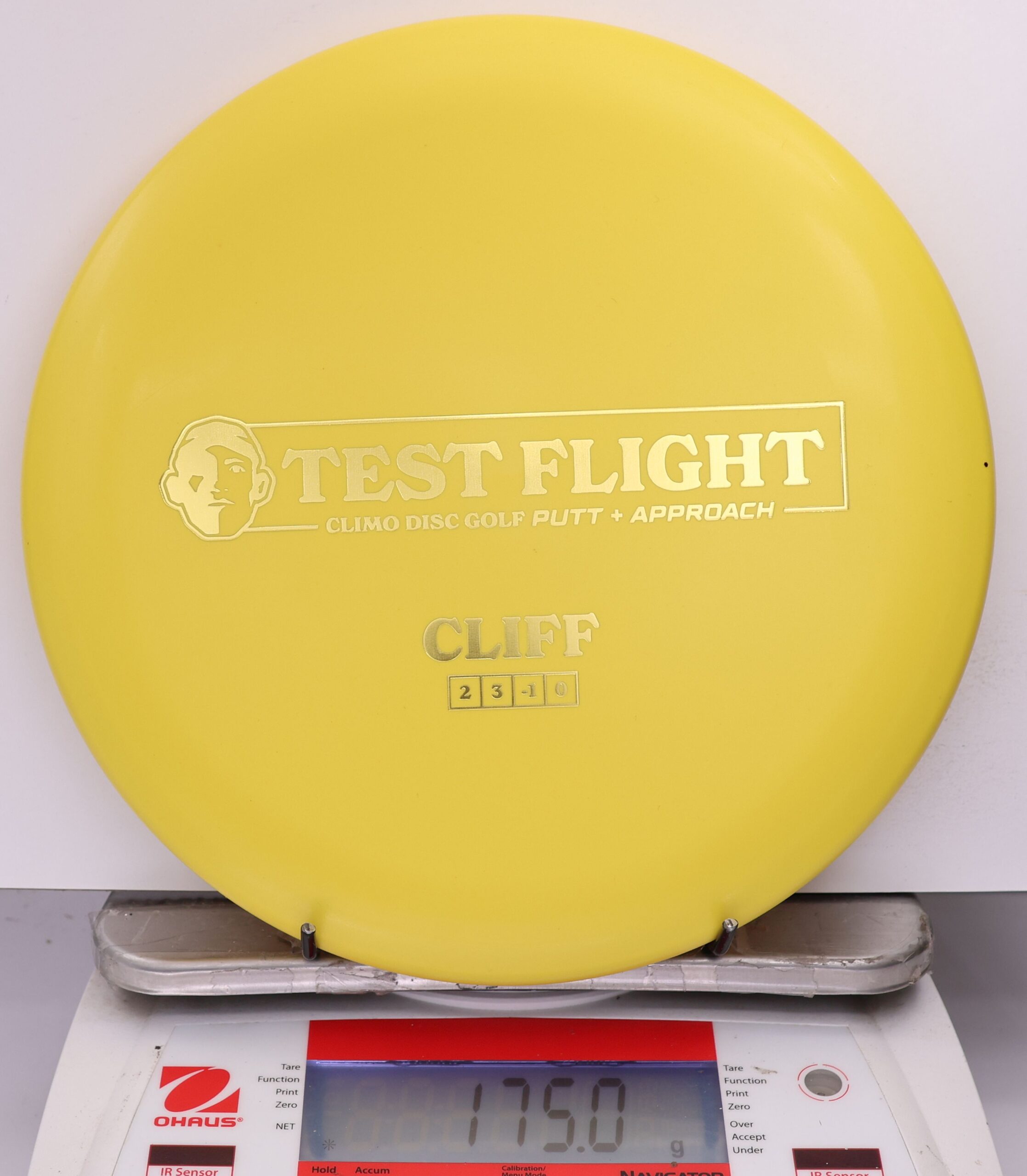 626254 Test Flight Trophy Line Cliff - #03 Yellow, 175