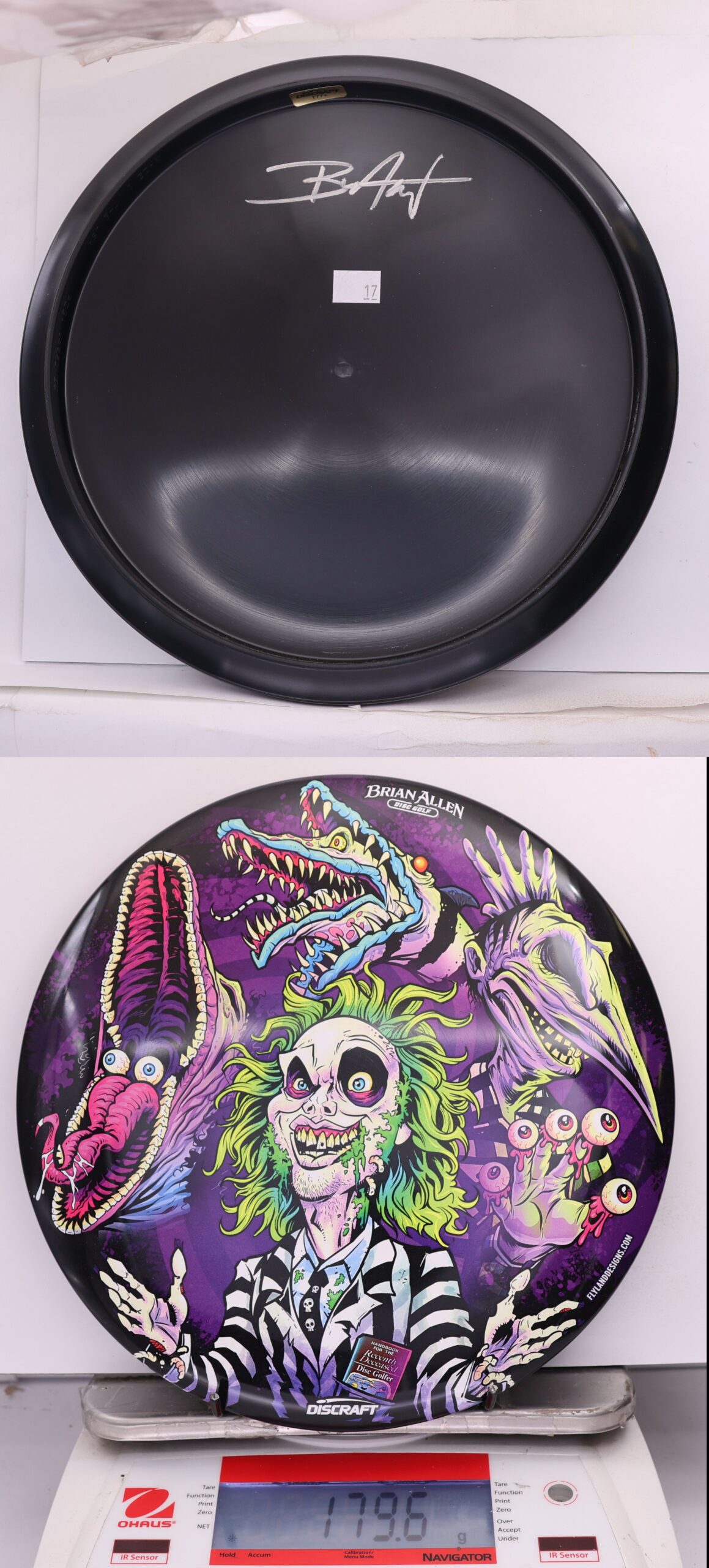 627593 SuperColor ESP Buzzz, Brian Allen Signed - #17 Beetlejuice Tribute, 180