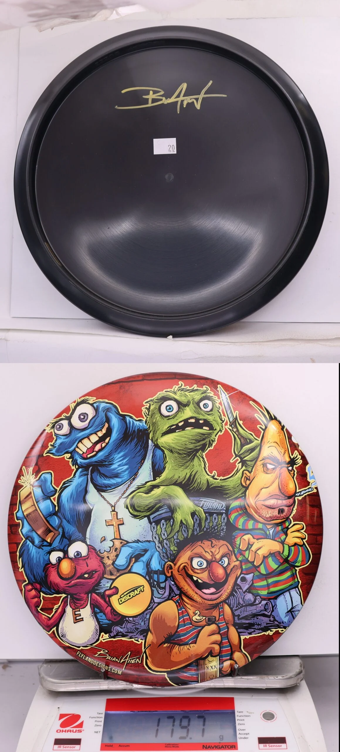 627628 SuperColor ESP Buzzz, Brian Allen Signed - #20 Sesame Street Parody, 180