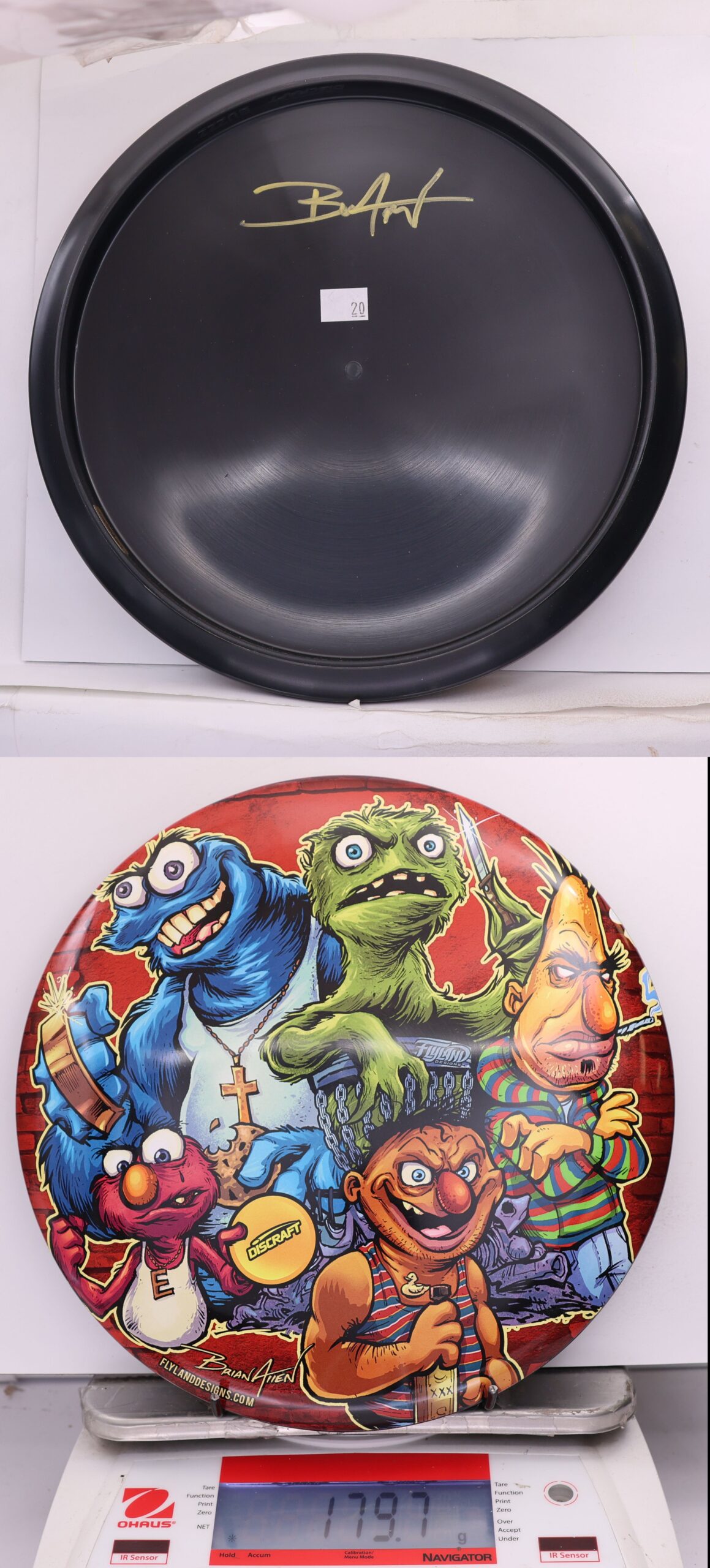 627628 SuperColor ESP Buzzz, Brian Allen Signed - #20 Sesame Street Parody, 180