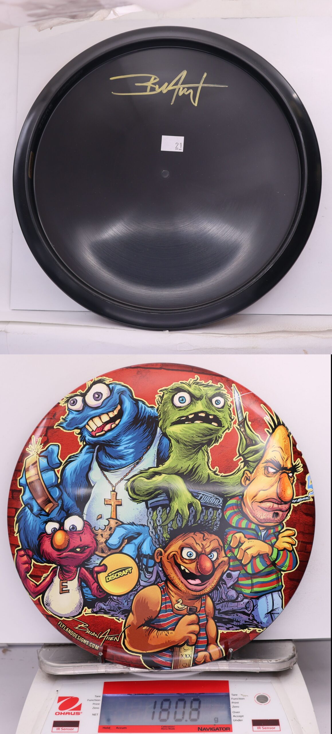 627629 SuperColor ESP Buzzz, Brian Allen Signed - #21 Sesame Street Parody, 181