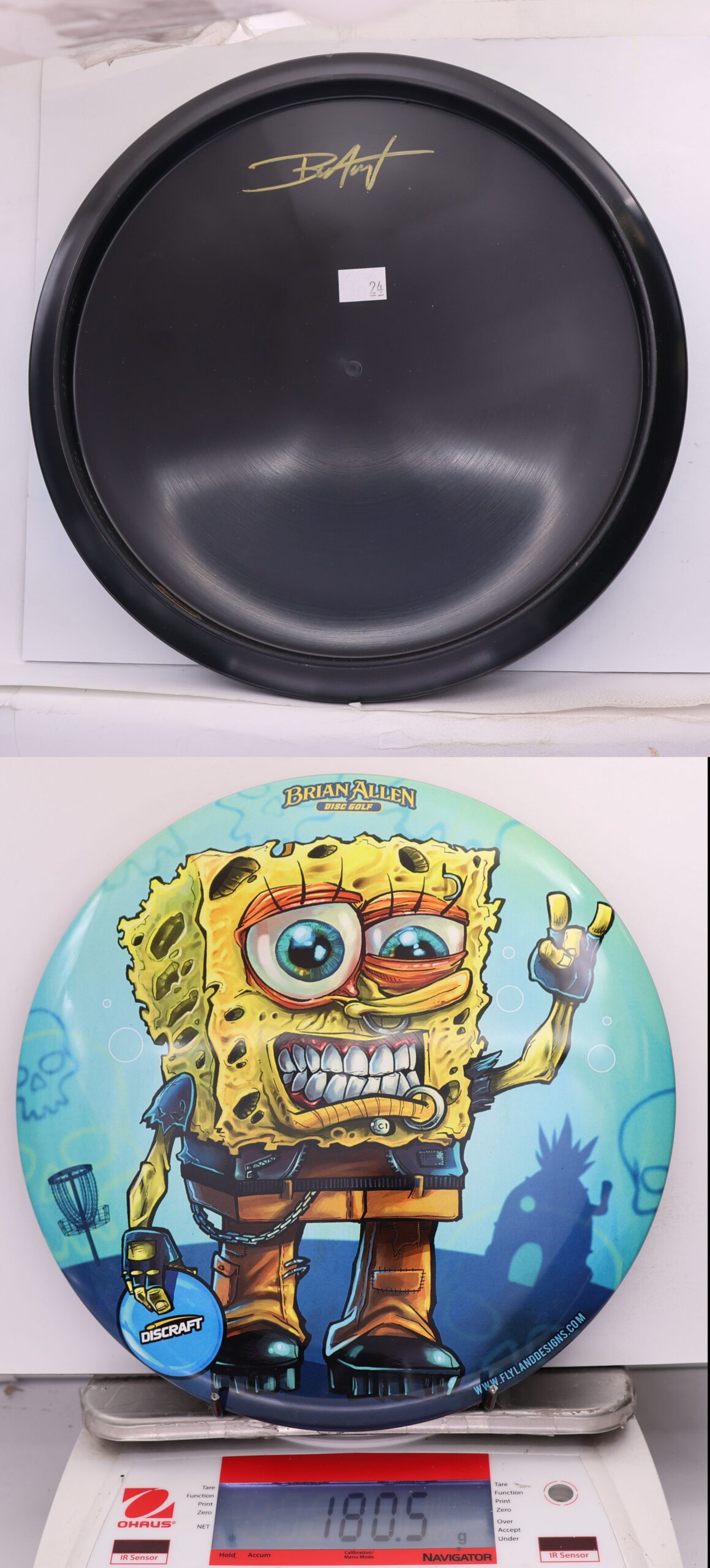 627632 SuperColor ESP Buzzz, Brian Allen Signed - #24 Grunge Bob, 181