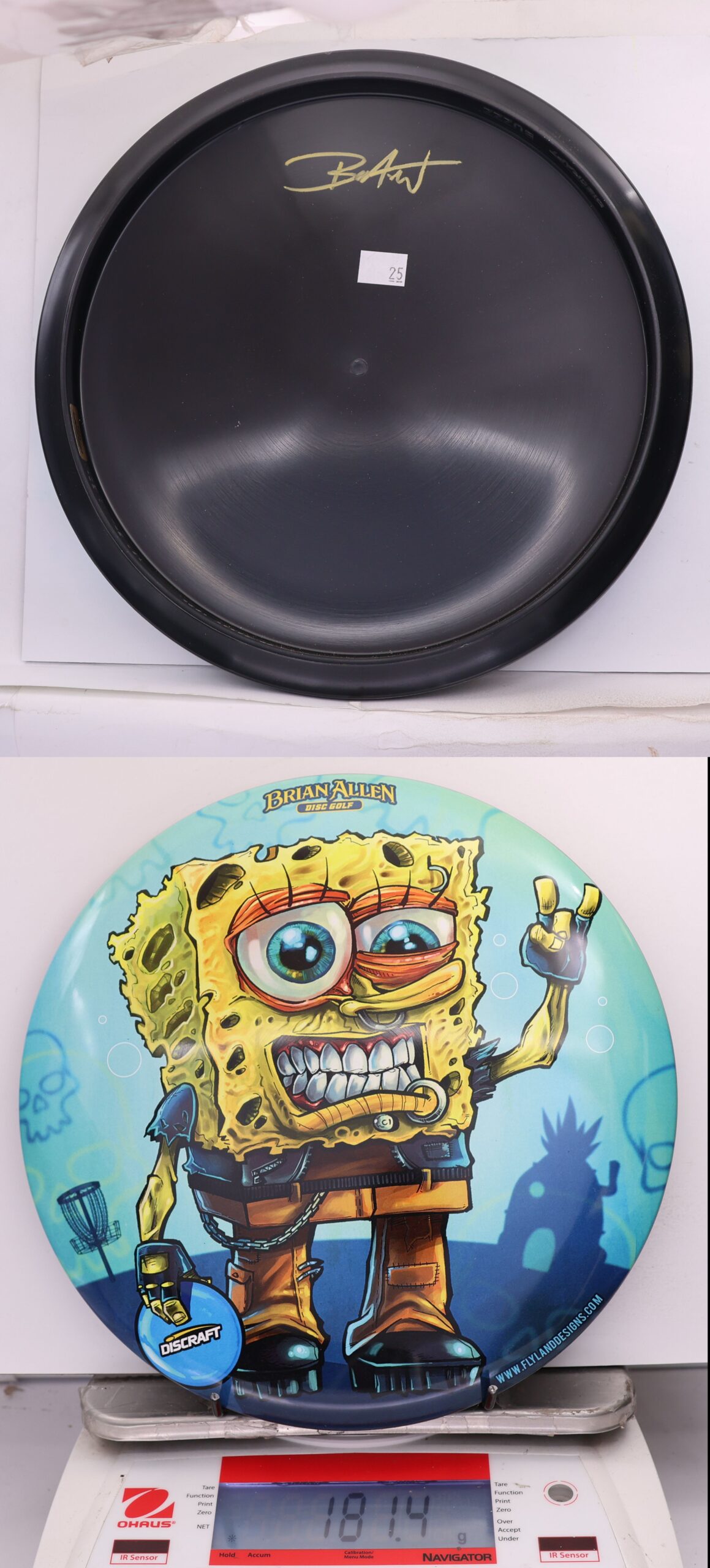 627665 SuperColor ESP Buzzz, Brian Allen Signed - #25 Grunge Bob, 181