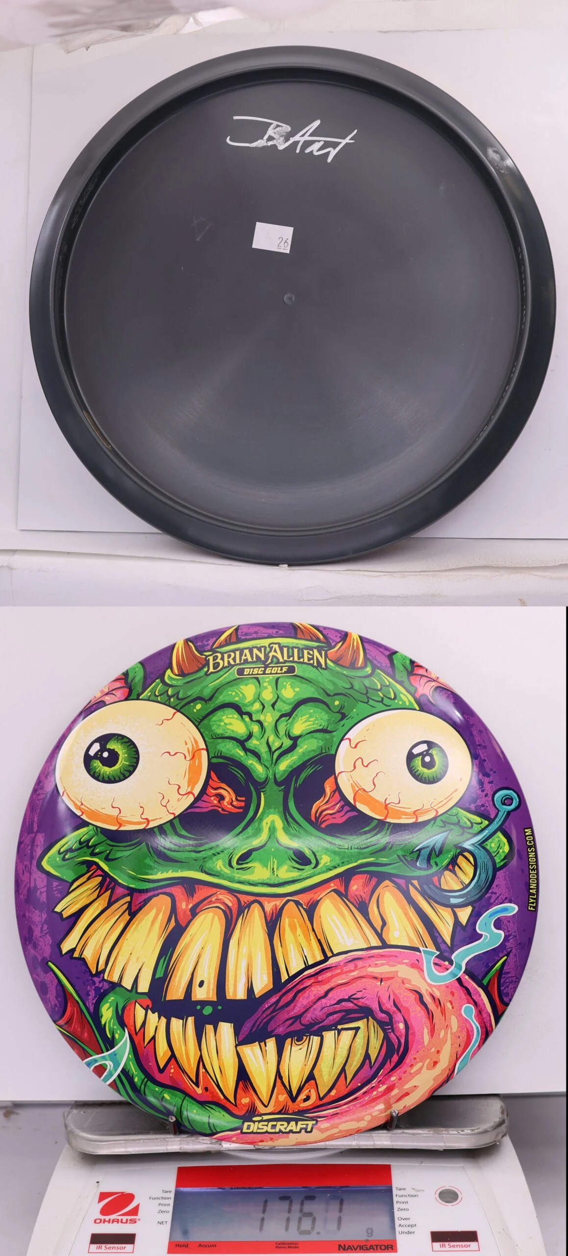 627666 SuperColor ESP Buzzz, Brian Allen Signed - #26 Monster Face Tribute, 177