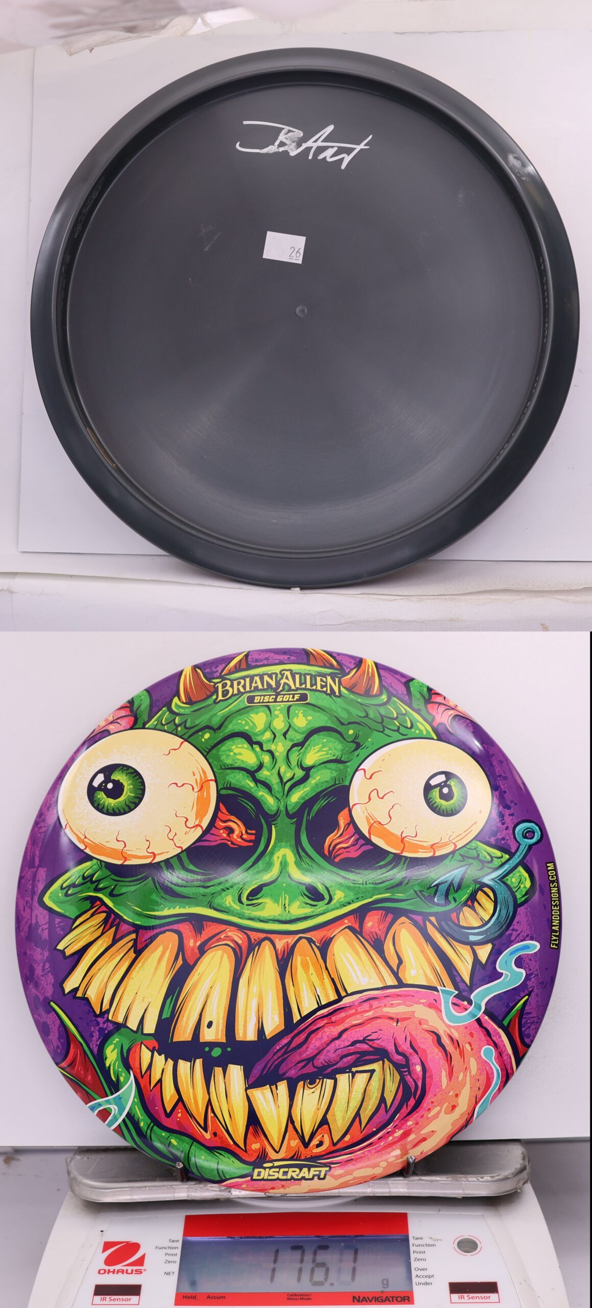 627666 SuperColor ESP Buzzz, Brian Allen Signed - #26 Monster Face Tribute, 177