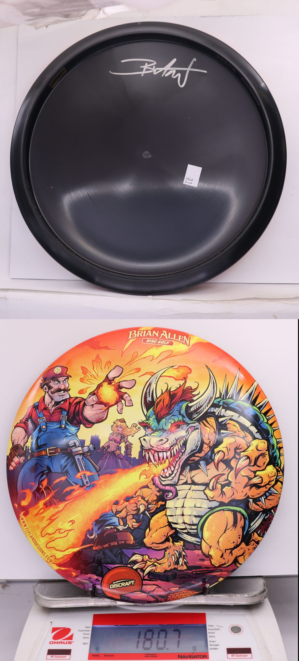 627703 SuperColor ESP Buzzz, Brian Allen Signed - #31 Bowser V Mario Tribute, 181