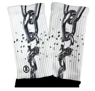 627786 Teebox Sox, Breaking Chains - Breaking Chains, Medium