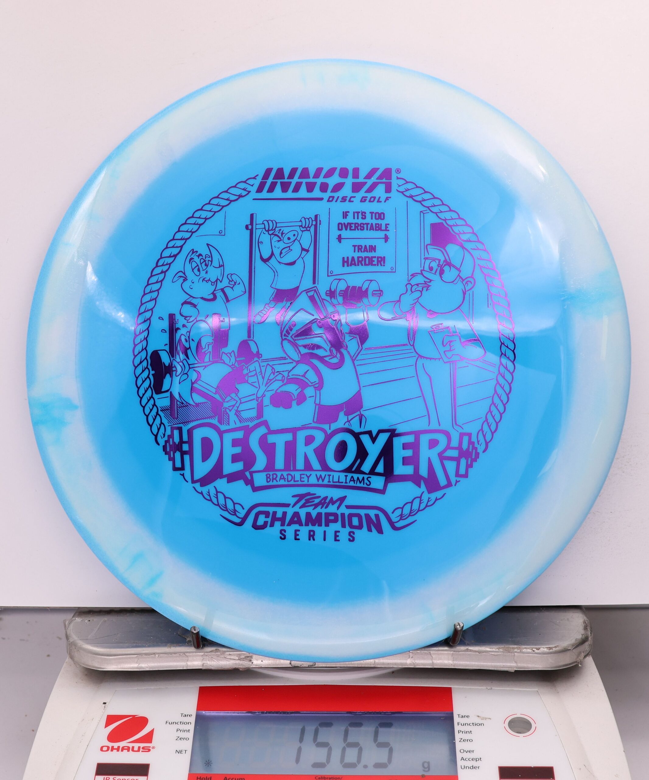 627845 Halo Star "Baby" Destroyer, Bradley Williams 2026 Tour Series - #02 White-Blue, 157