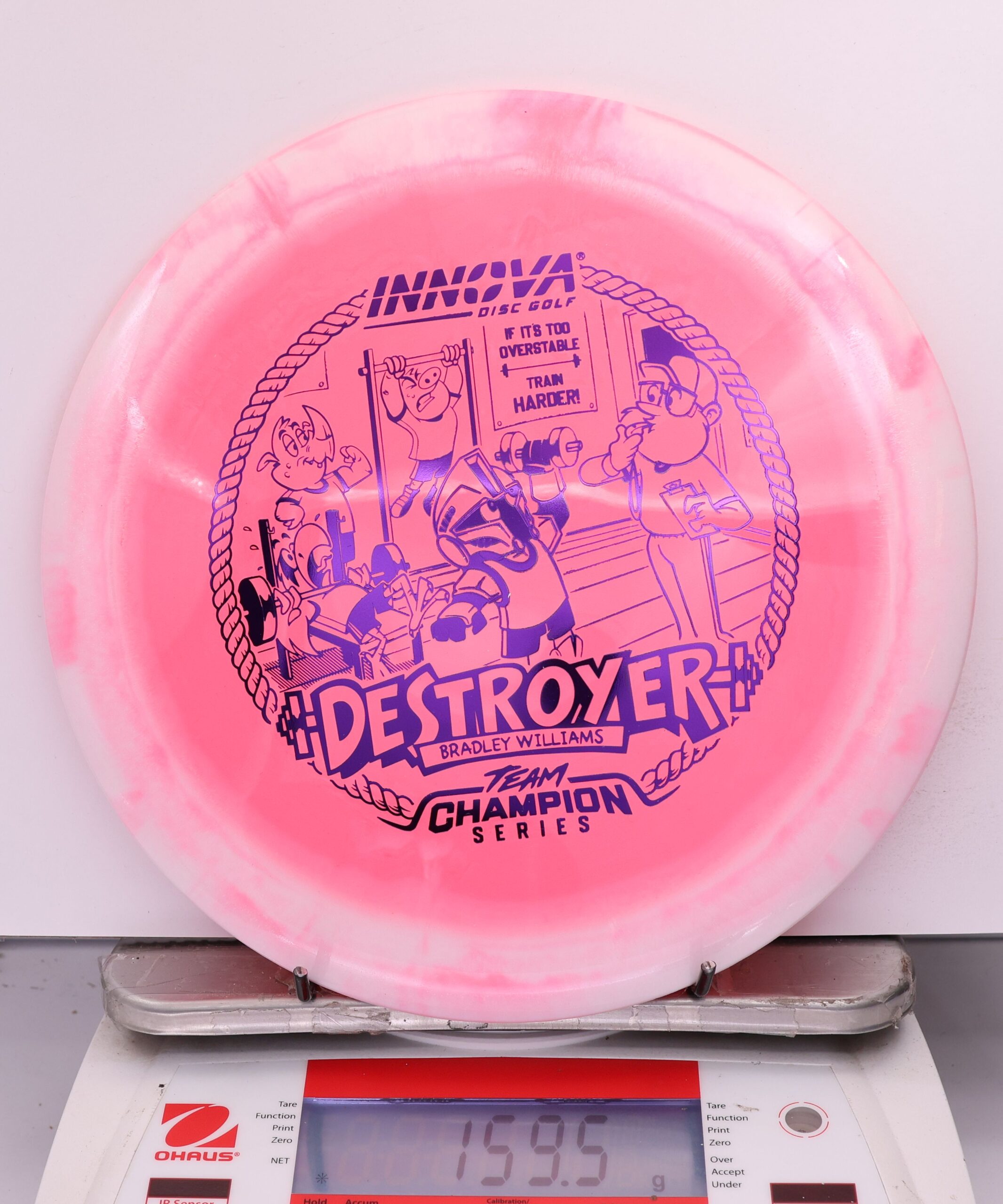 627953 Halo Star "Baby" Destroyer, Bradley Williams 2026 Tour Series - #16 White-Pink, 160