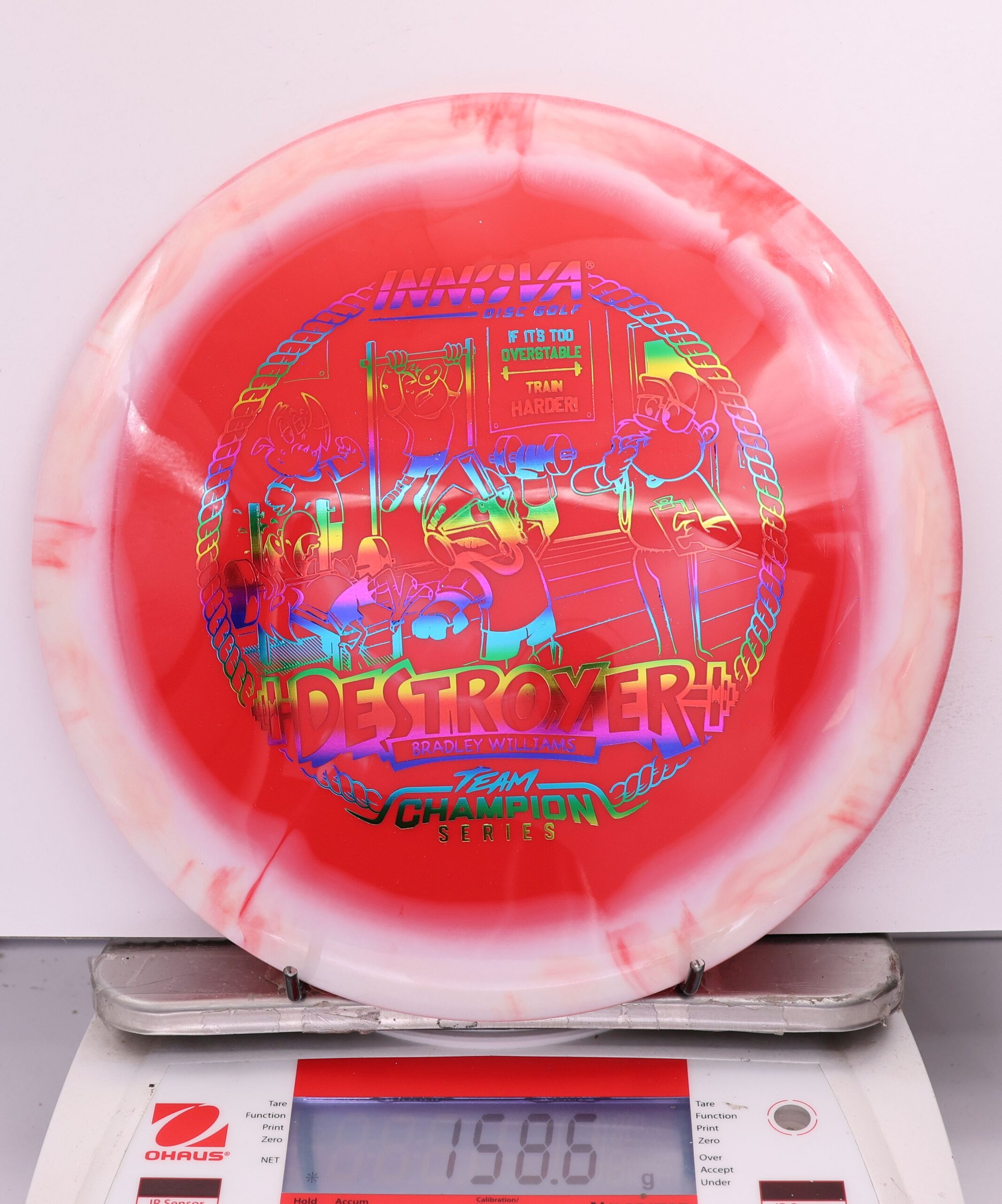 628159 Halo Star "Baby" Destroyer, Bradley Williams 2026 Tour Series - #34 White-Red, 159
