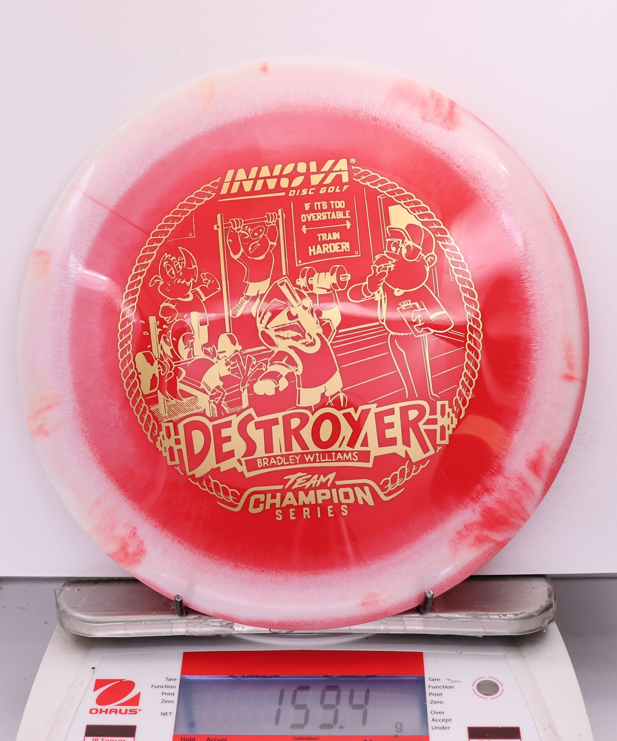 628160 Halo Star "Baby" Destroyer, Bradley Williams 2026 Tour Series - #35 White-Red, 159