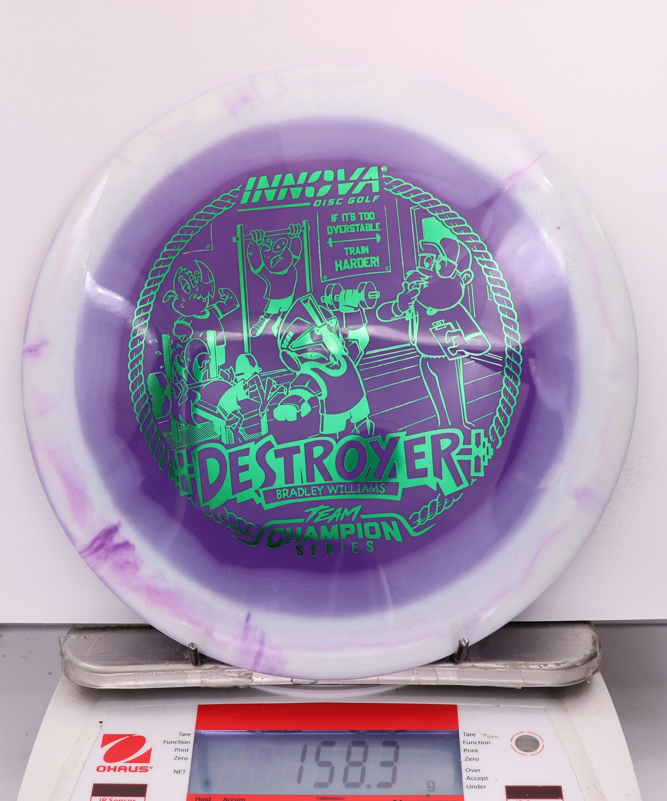 628213 Halo Star "Baby" Destroyer, Bradley Williams 2026 Tour Series - #41 White-Purple, 158