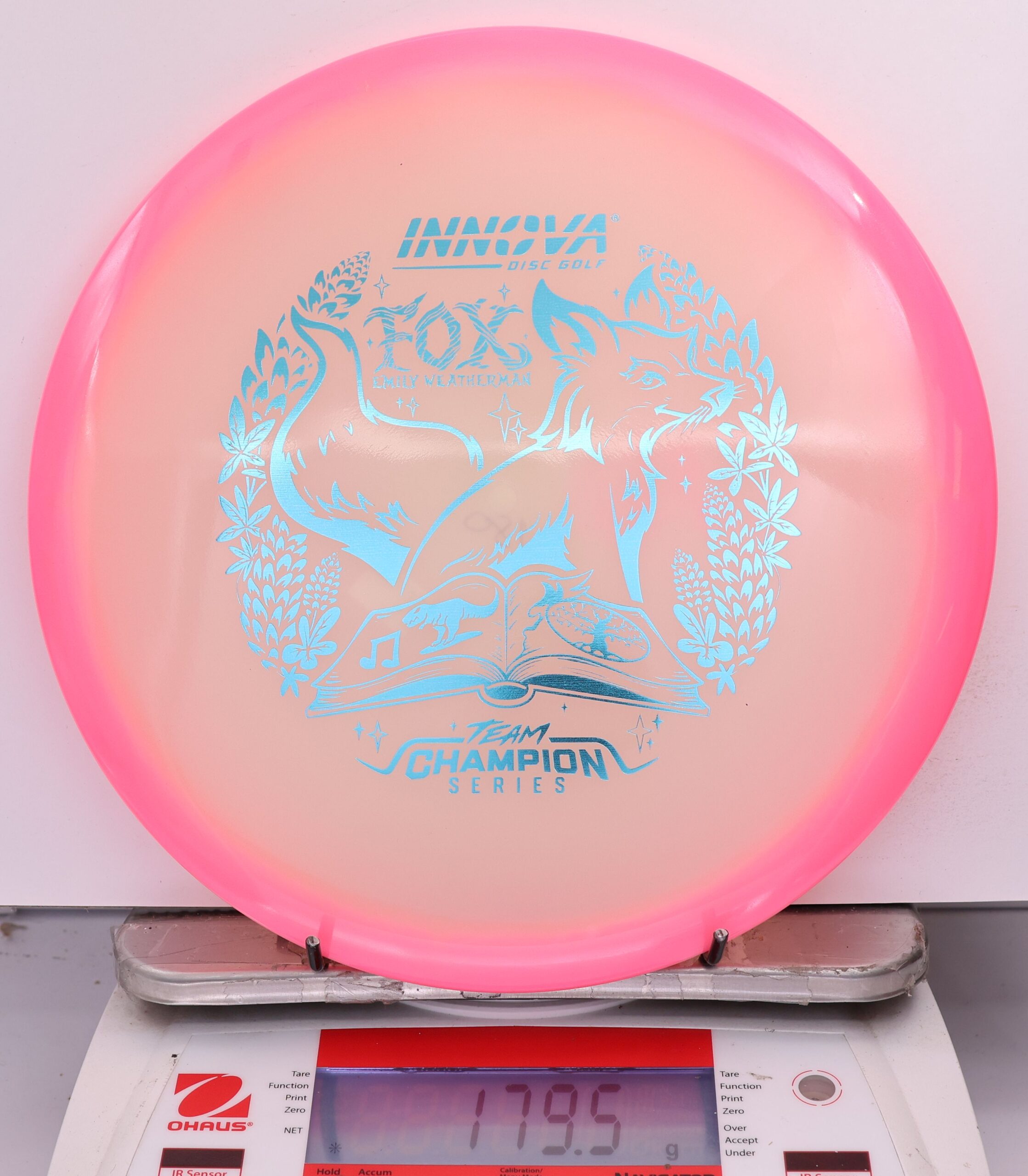 628543 Proto Glow Halo Champion Fox, Emily Weatherman 2026 Tour Series - #19 Pink, 180