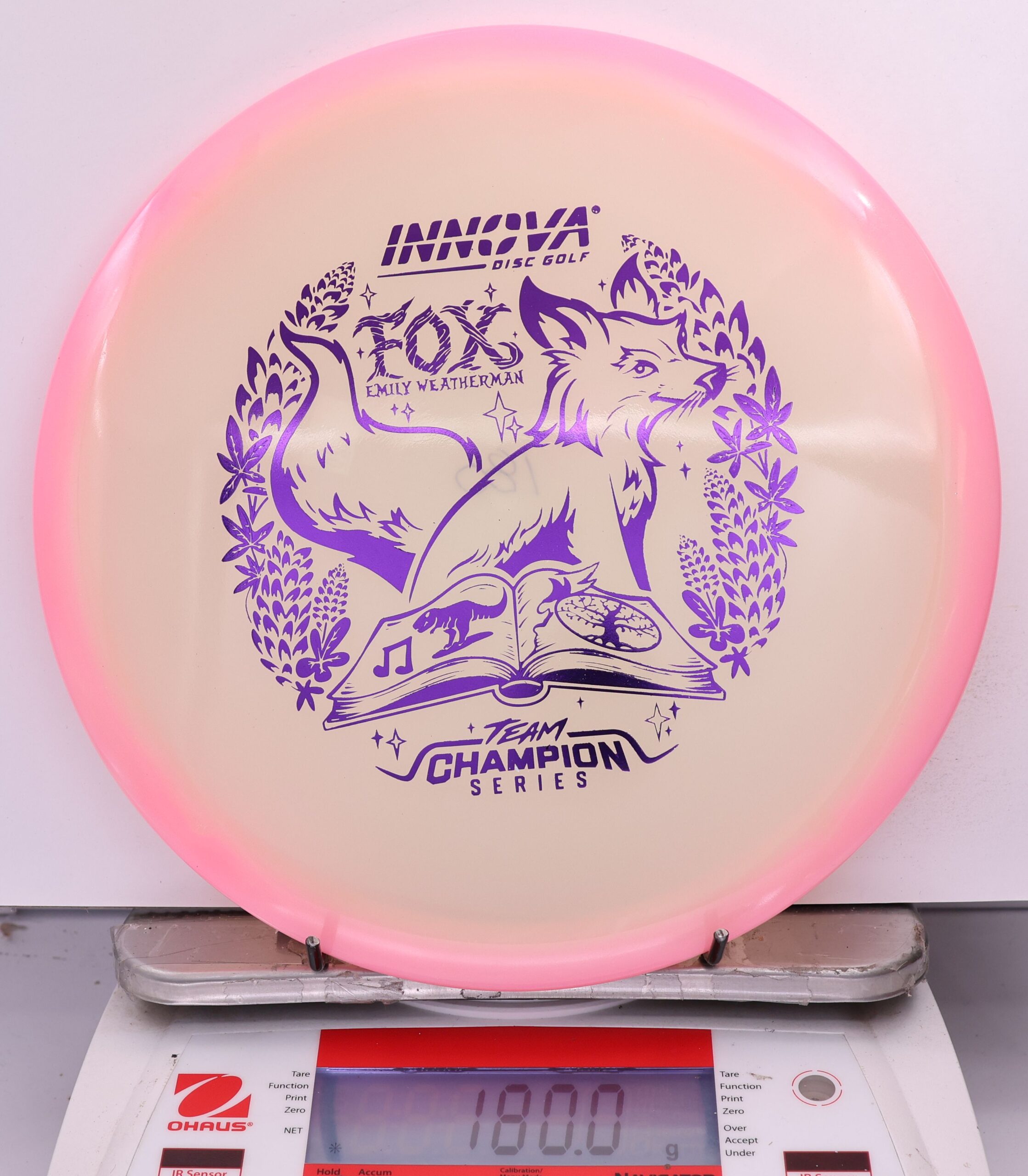 628544 Proto Glow Halo Champion Fox, Emily Weatherman 2026 Tour Series - #20 Pink, 180