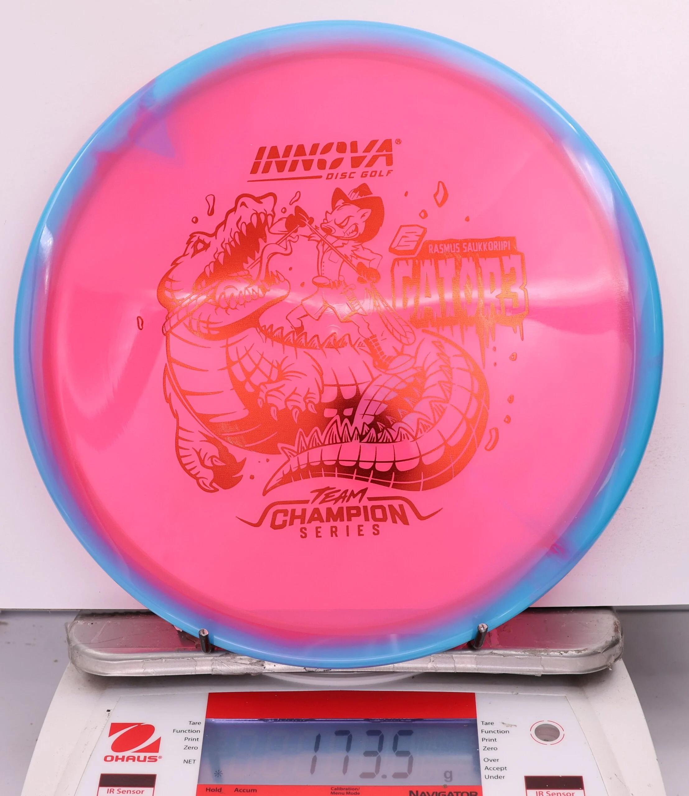 628777 Halo Champion Gator3, Rasmus Saukkoriipi 2026 Tour Series - #02 Blue-Pink, 174