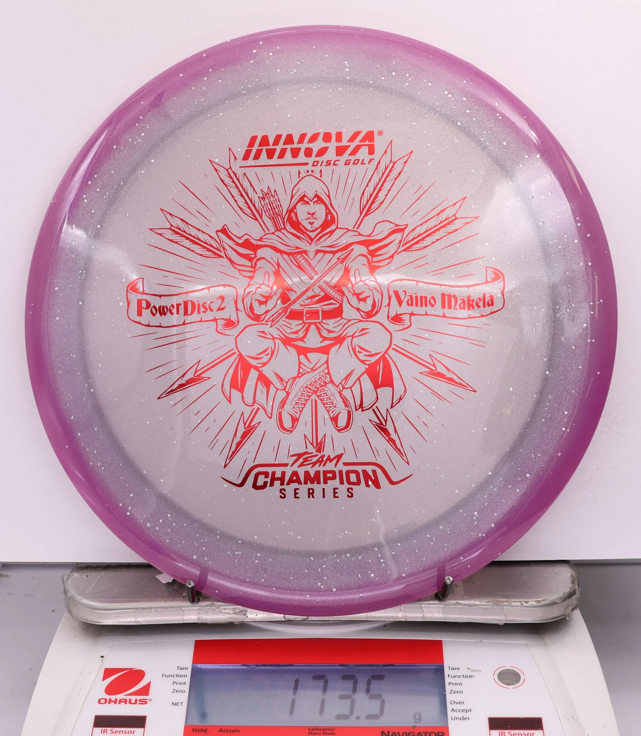 628843 Moondust Halo Champion Power Disc 2, Vaino Makela 2026 Tour Series - #04 Purple, 174
