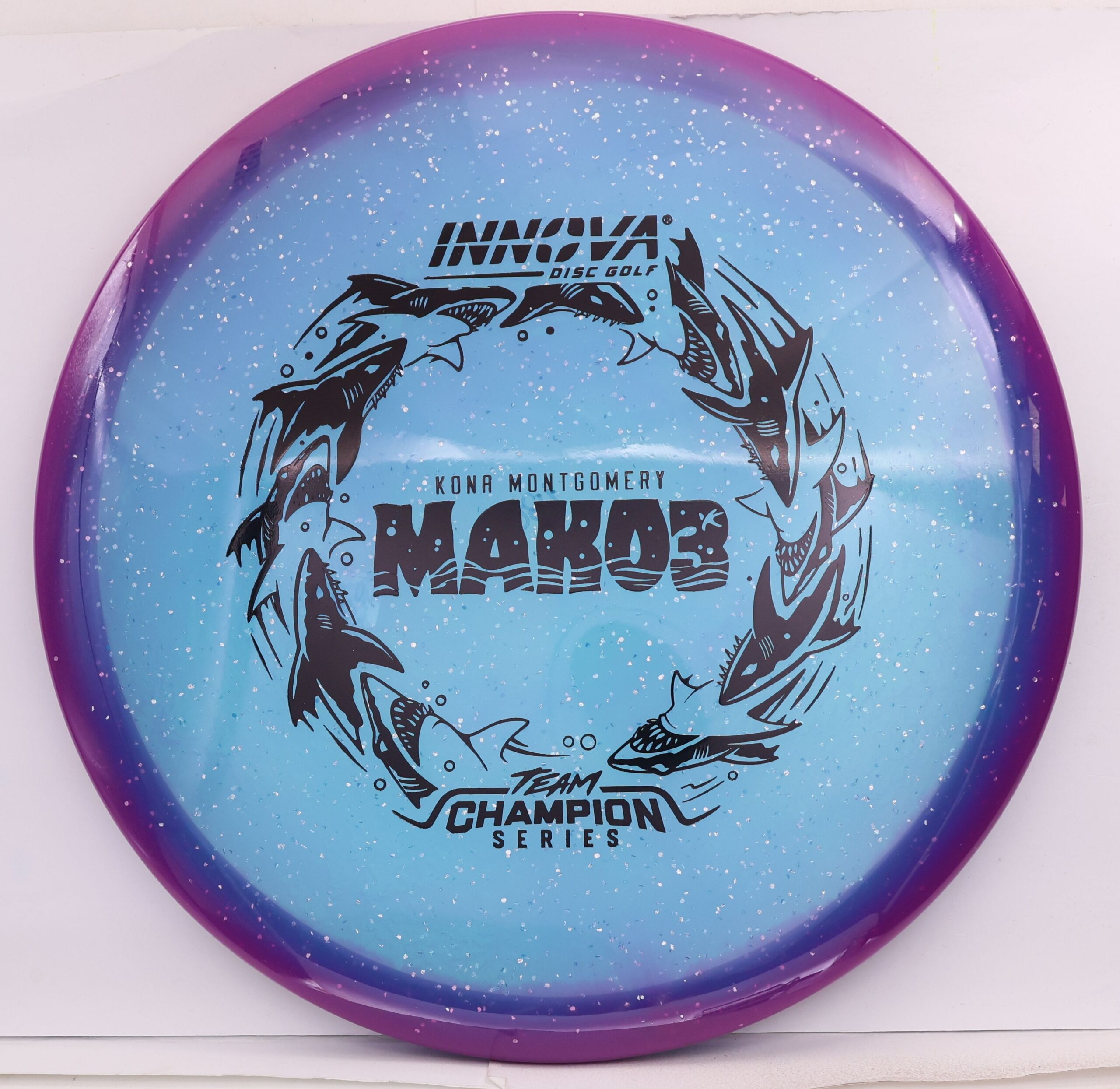 Metal Flake Halo Champion Mako3, Kona Montgomery 2026 Tour Series