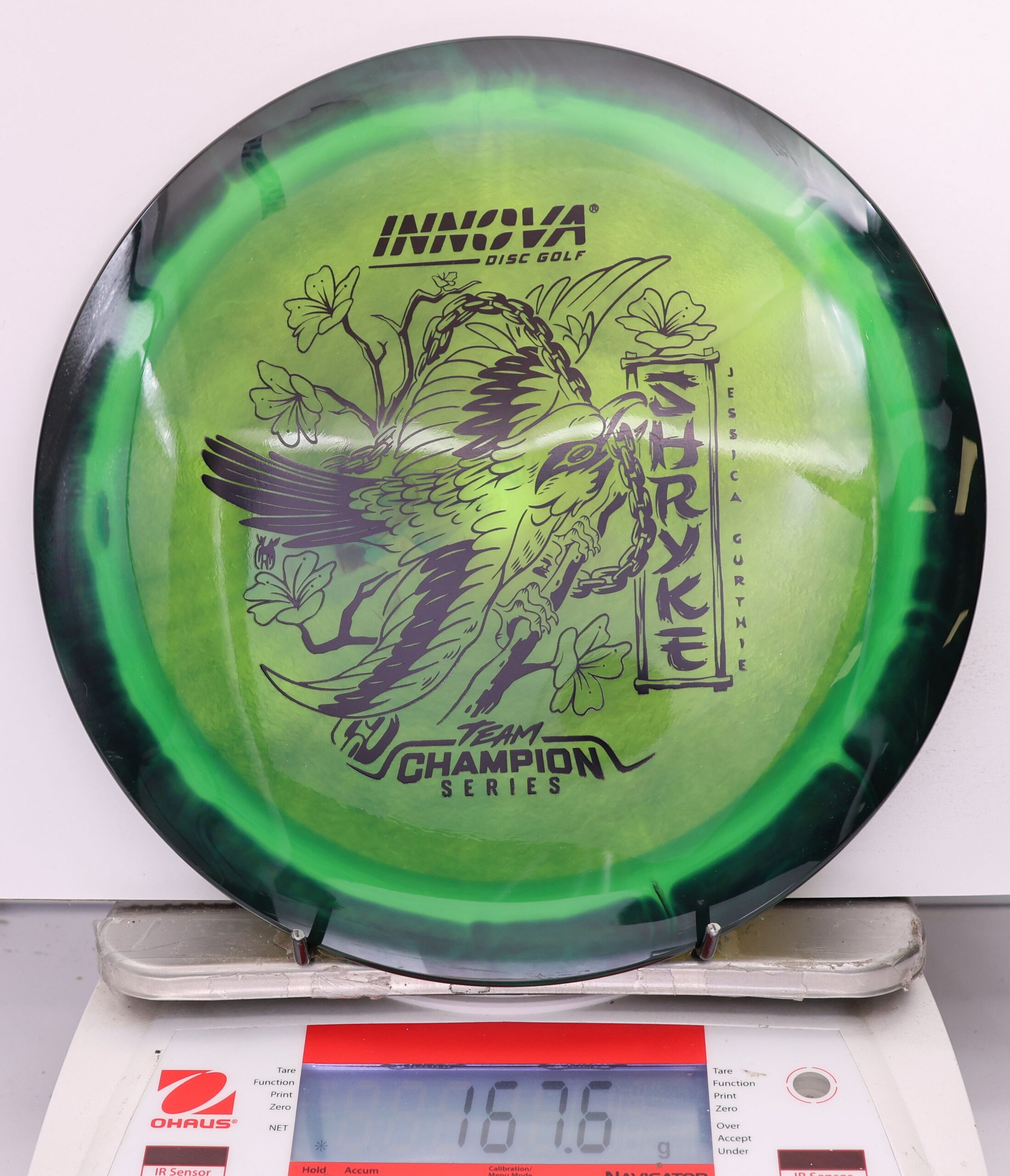 628961 Halo Champion Shryke, Jessica Gurthie 2026 - #01 Black-Green, 168