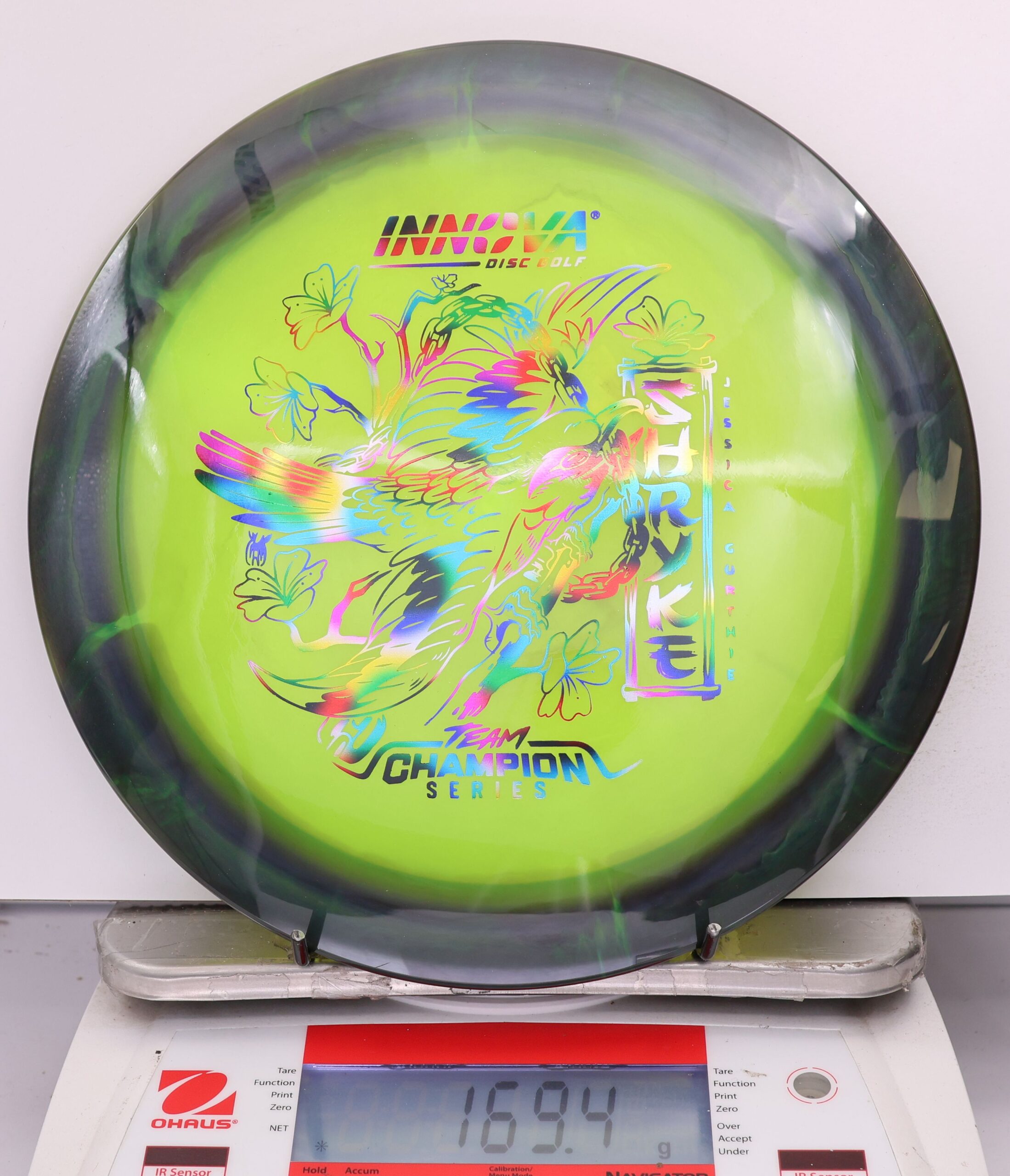 628981 Halo Champion Shryke, Jessica Gurthie 2026 - #02 Black-NYellow, 169