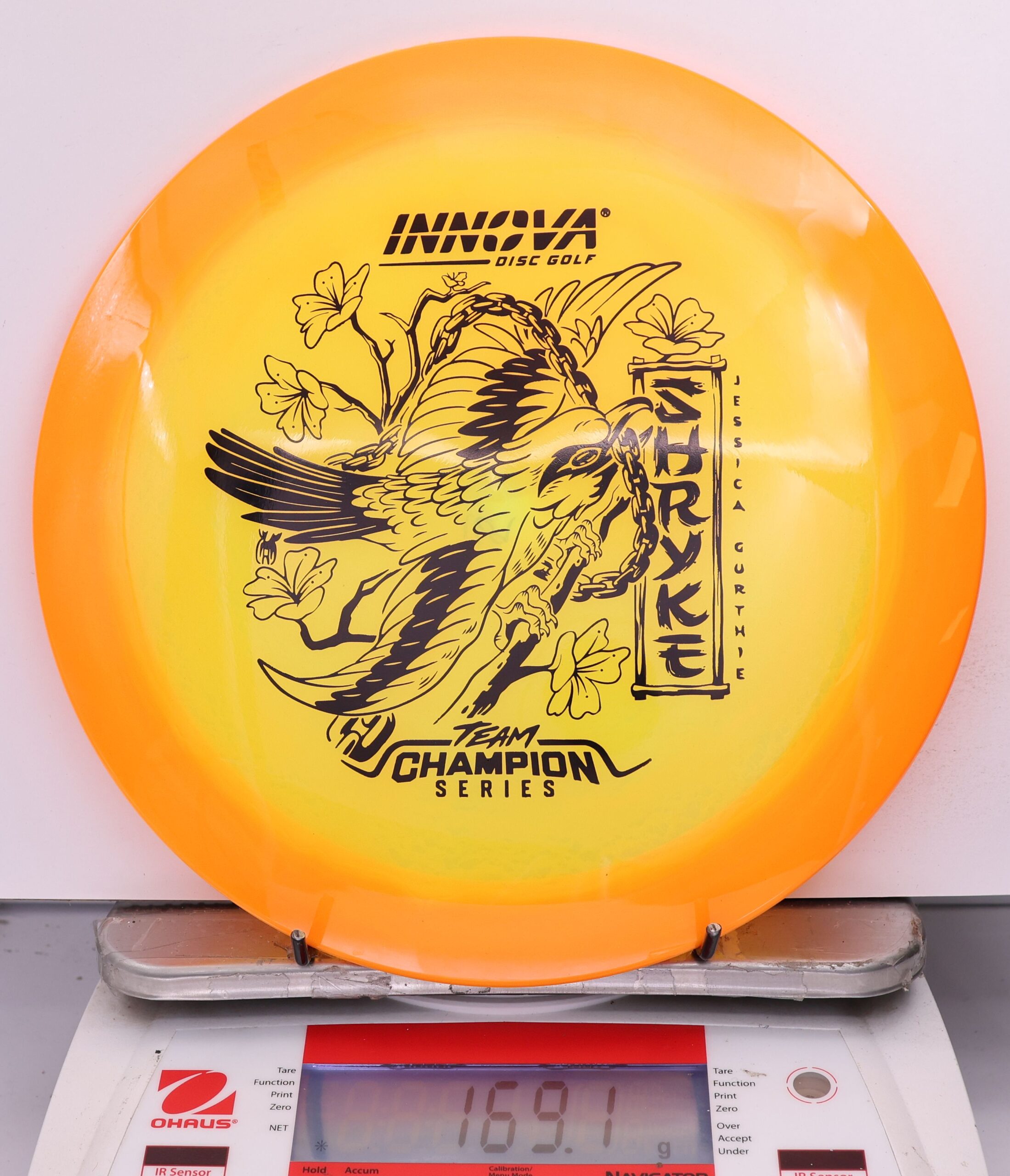 628984 Halo Champion Shryke, Jessica Gurthie 2026 - #05 Orange-Yellow, 169