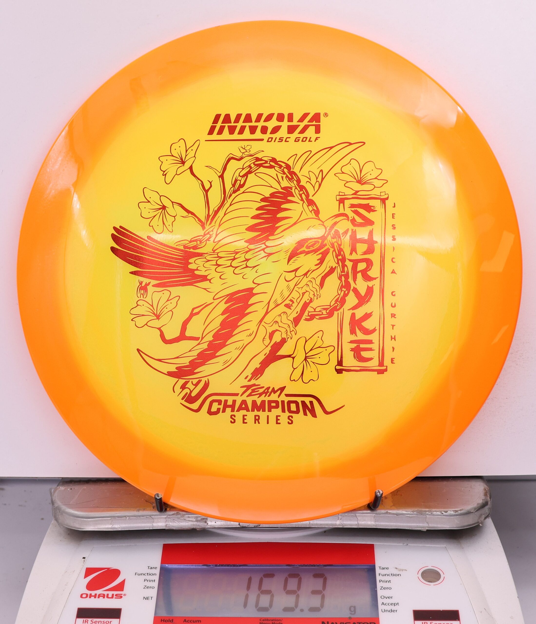 628985 Halo Champion Shryke, Jessica Gurthie 2026 - #06 Orange-Yellow, 169