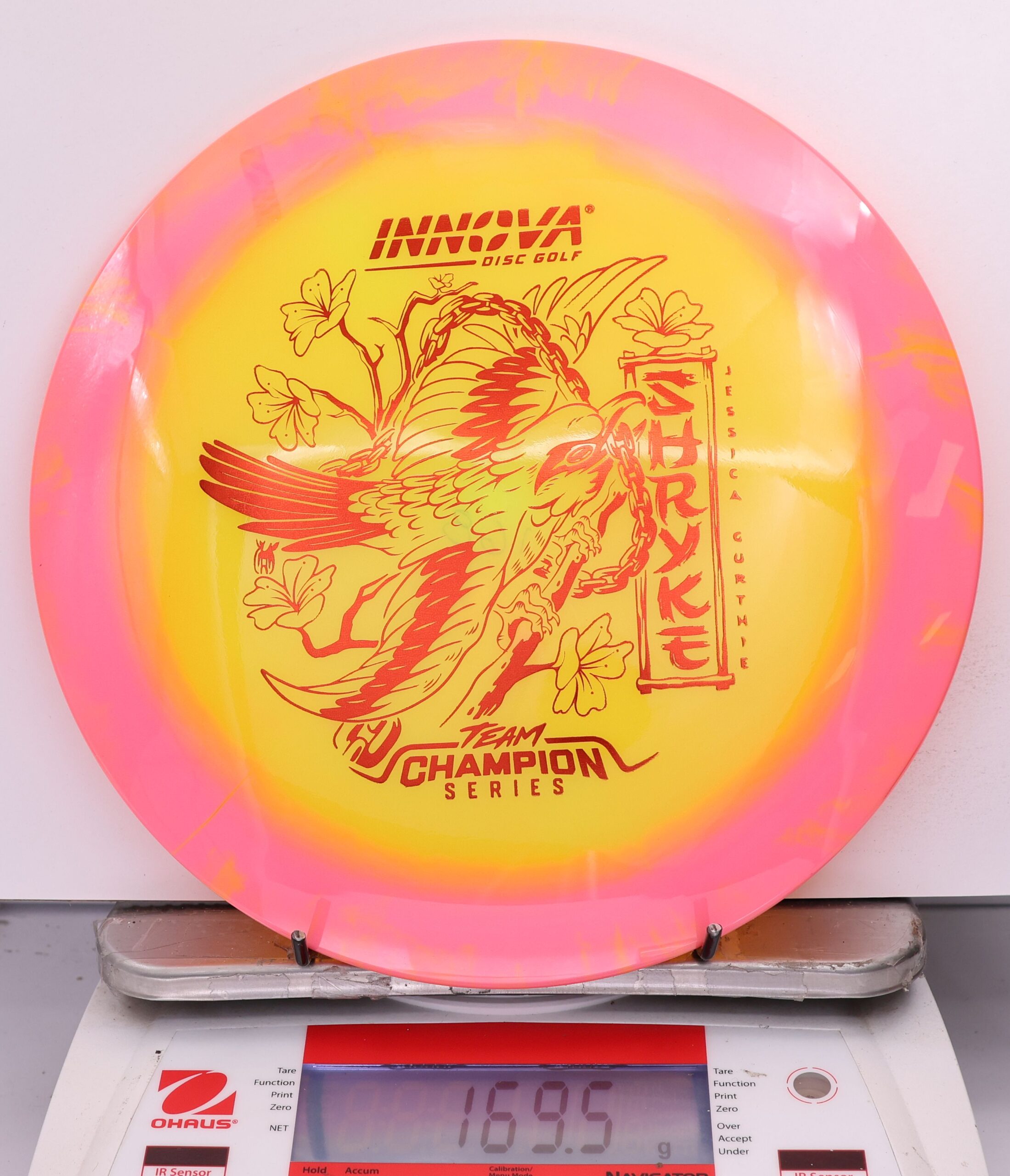 629003 Halo Champion Shryke, Jessica Gurthie 2026 - #09 Pink-Yellow, 170