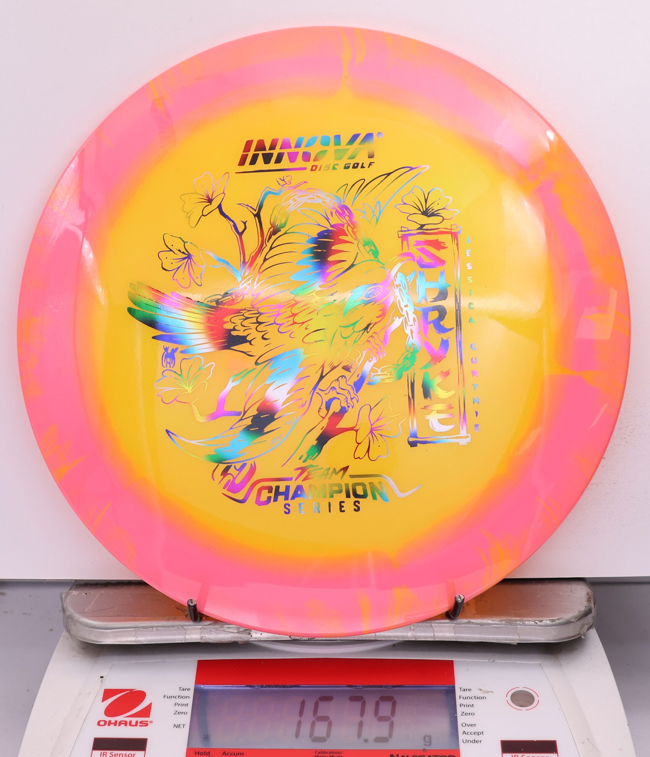 629004 Halo Champion Shryke, Jessica Gurthie 2026 - #10 Pink-Yellow, 168