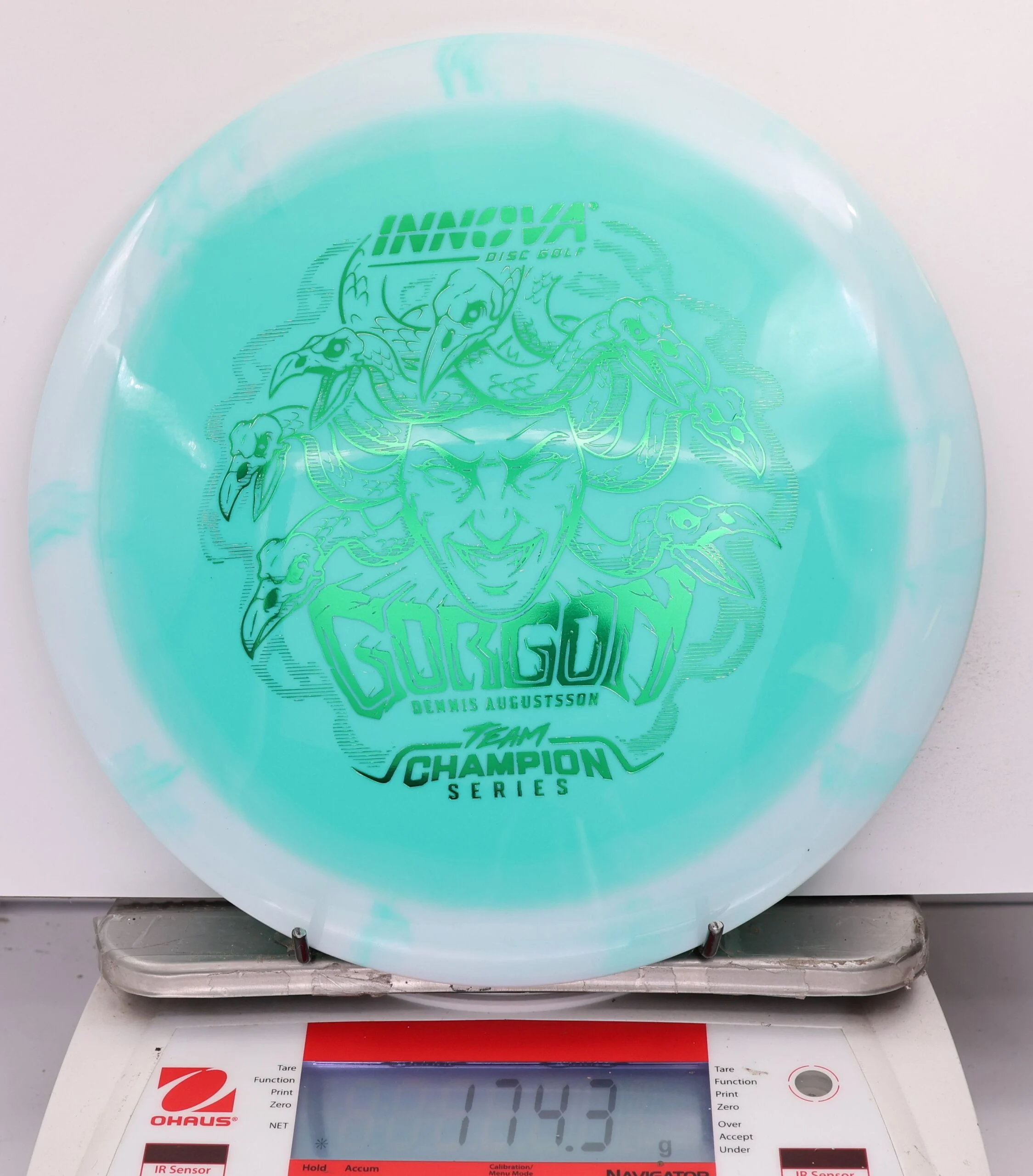 629193 Halo Star Gorgon, Dennis Augustsson 2026 Tour Series - #12 White-Aqua, 174