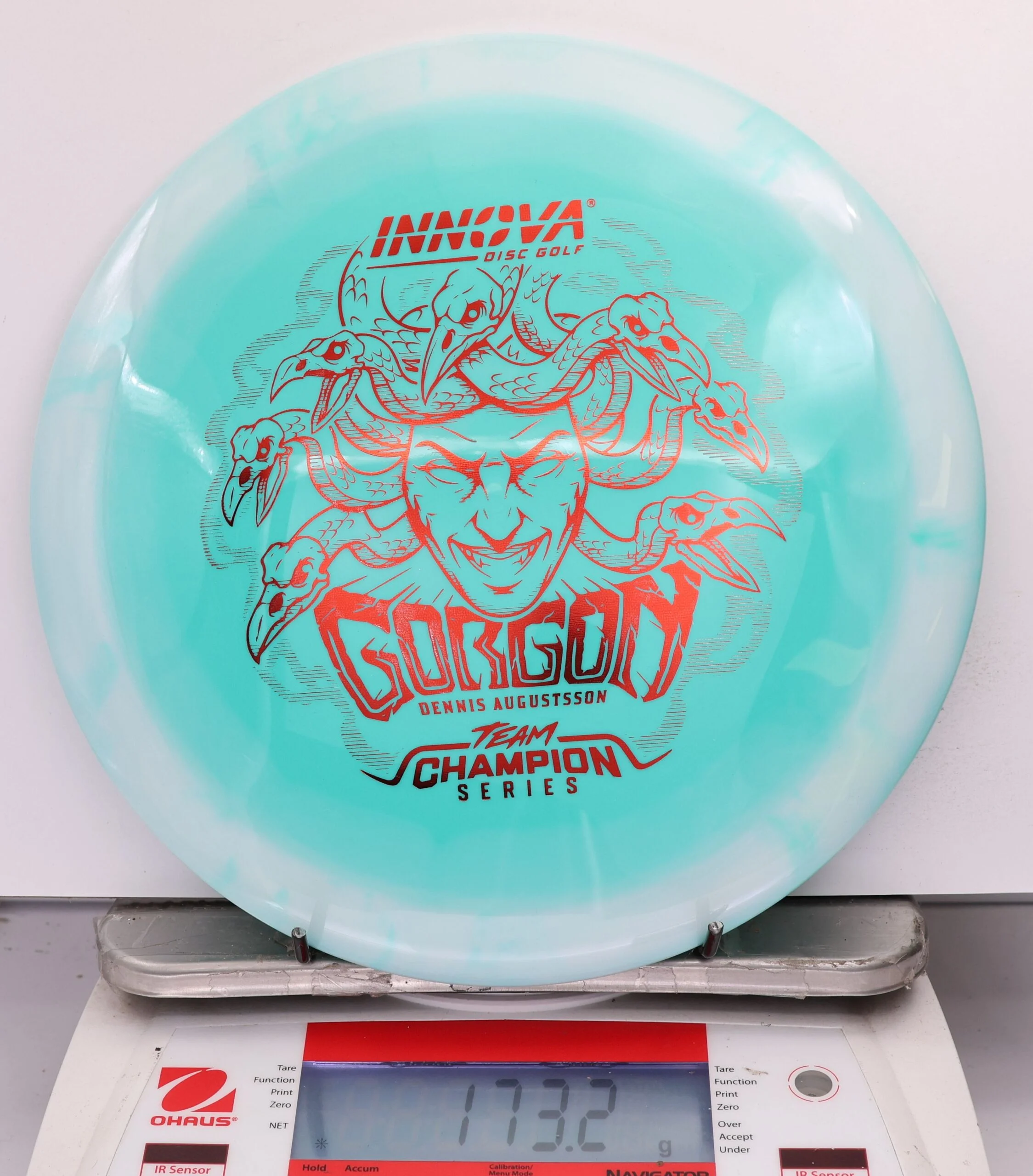 629194 Halo Star Gorgon, Dennis Augustsson 2026 Tour Series - #13 White-Aqua, 173
