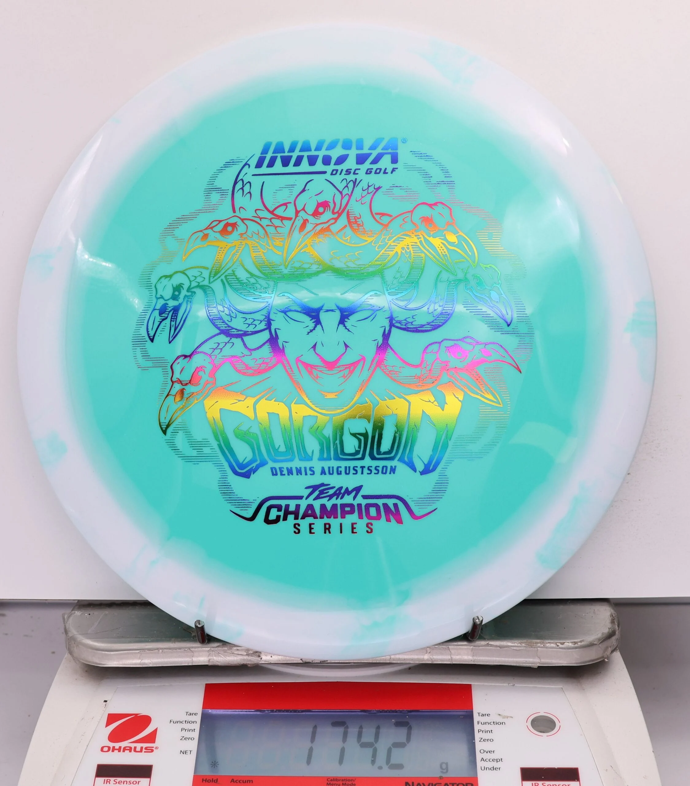 629195 Halo Star Gorgon, Dennis Augustsson 2026 Tour Series - #14 White-Aqua, 174