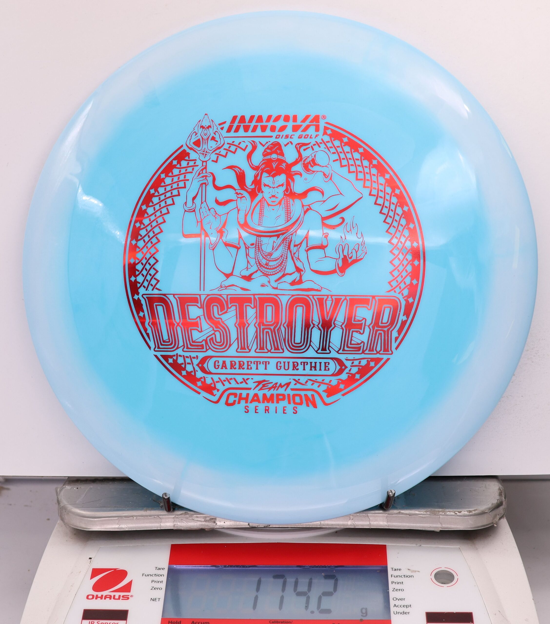 629296 Halo Star Destroyer, Garrett Gurthie 2026 Tour Series - #08 White-Blue, 174