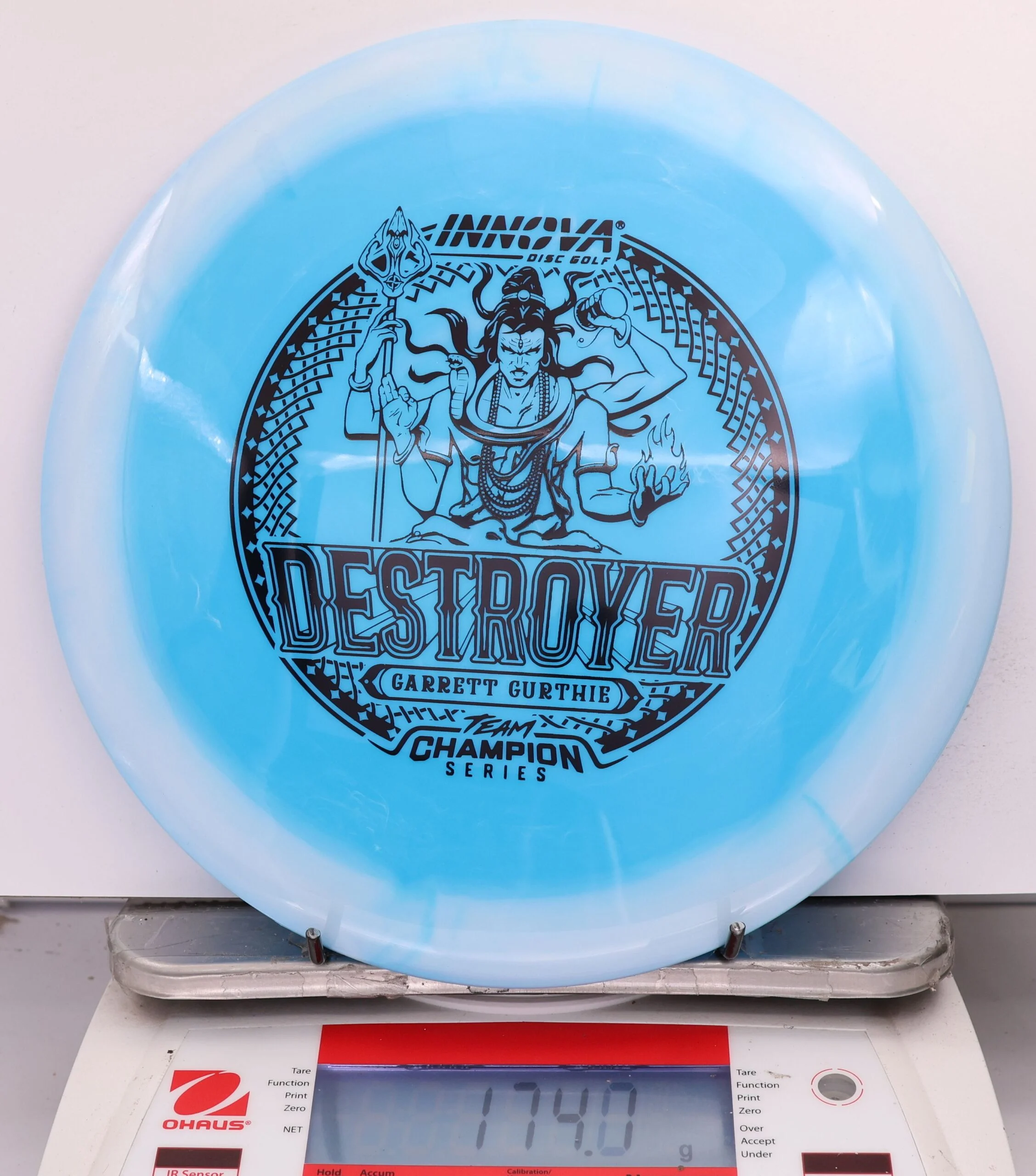 629298 Halo Star Destroyer, Garrett Gurthie 2026 Tour Series - #10 White-Blue, 174