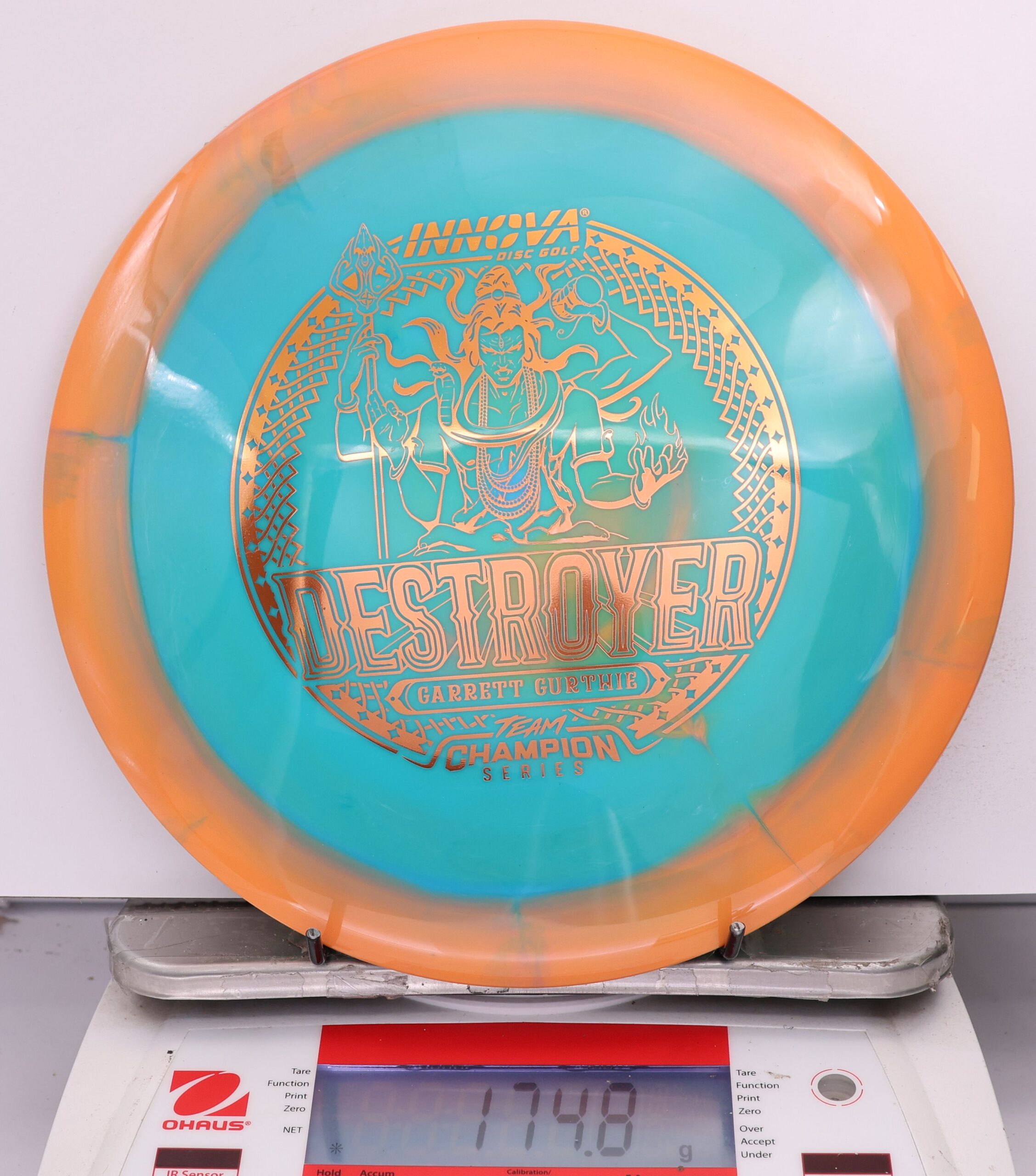 629323 Halo Star Destroyer, Garrett Gurthie 2026 Tour Series - #13 Orange-Teal, 175
