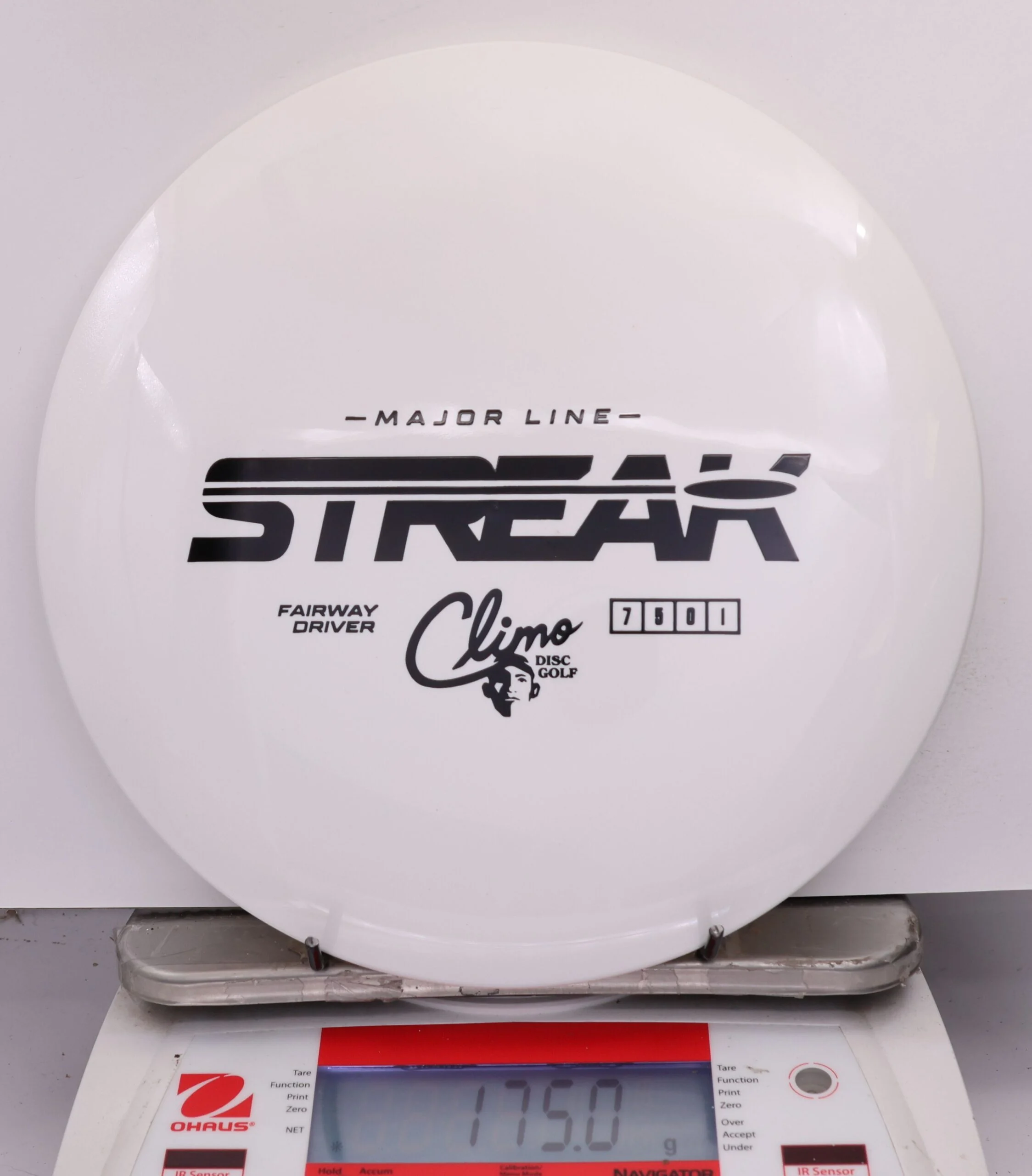 629886 Major Line Streak - #44 White, 175