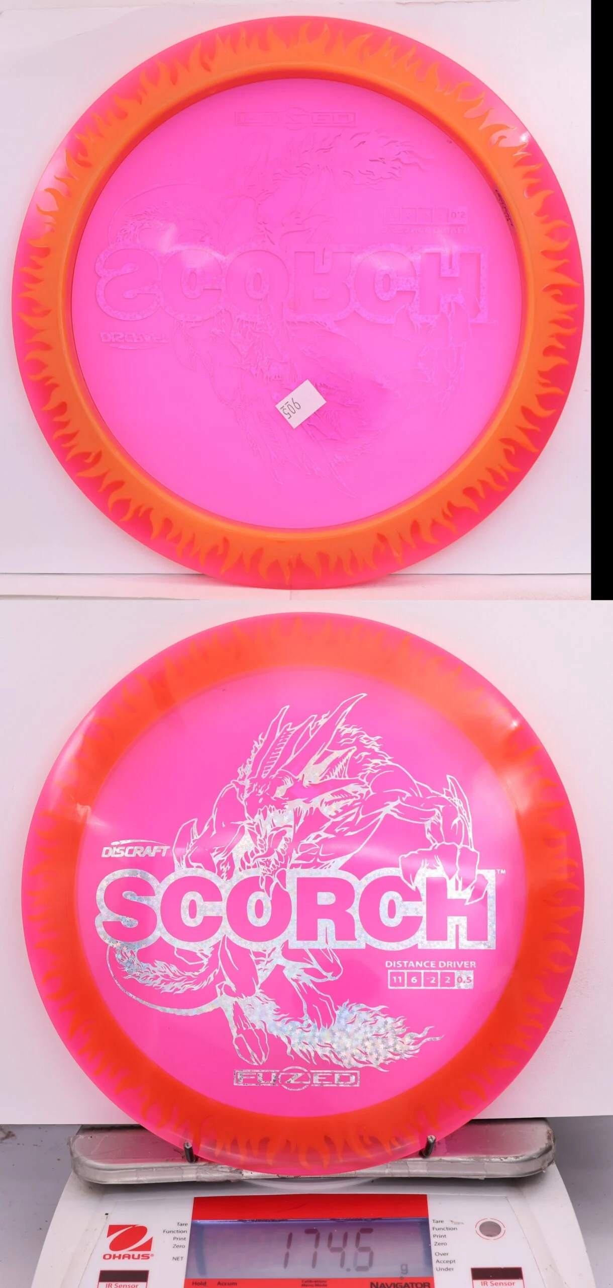 631554 FuZed Line Scorch - Flame - #905 Pink-Orange, 175
