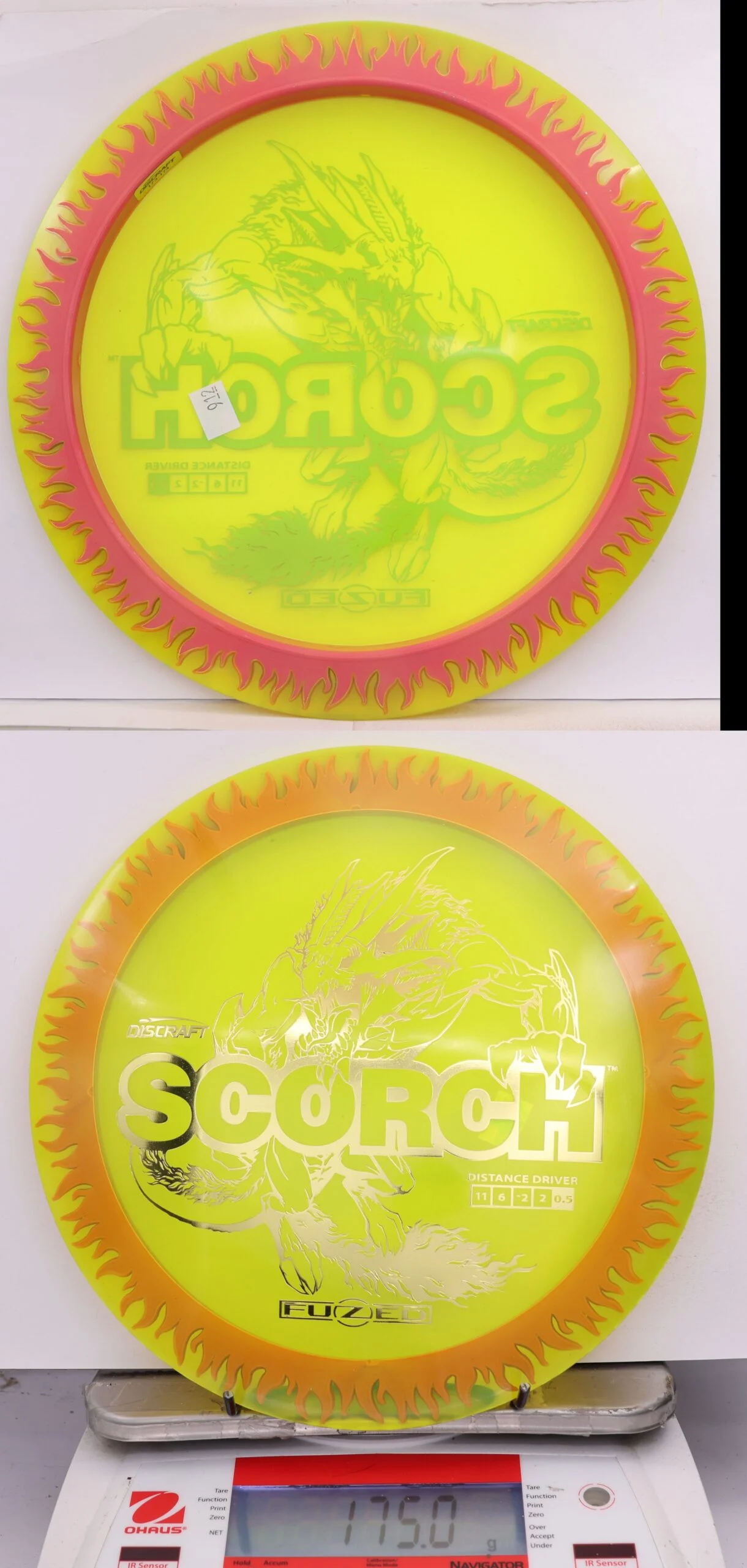 631566 FuZed Line Scorch - Flame - #912 NYellow-Mauve, 175