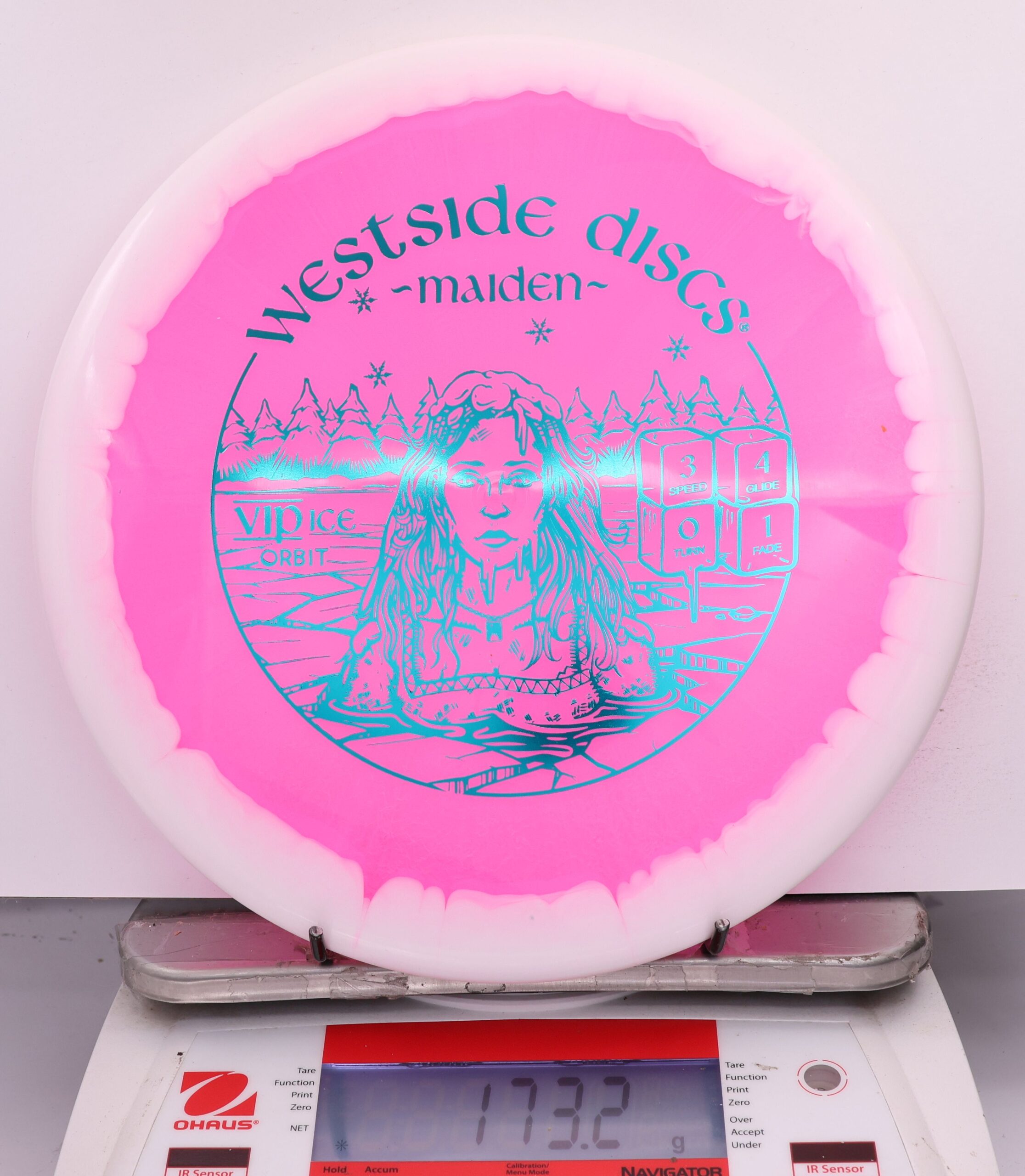 633027 VIP Ice Orbit Maiden, Freeze - #09 White-Pink, 173