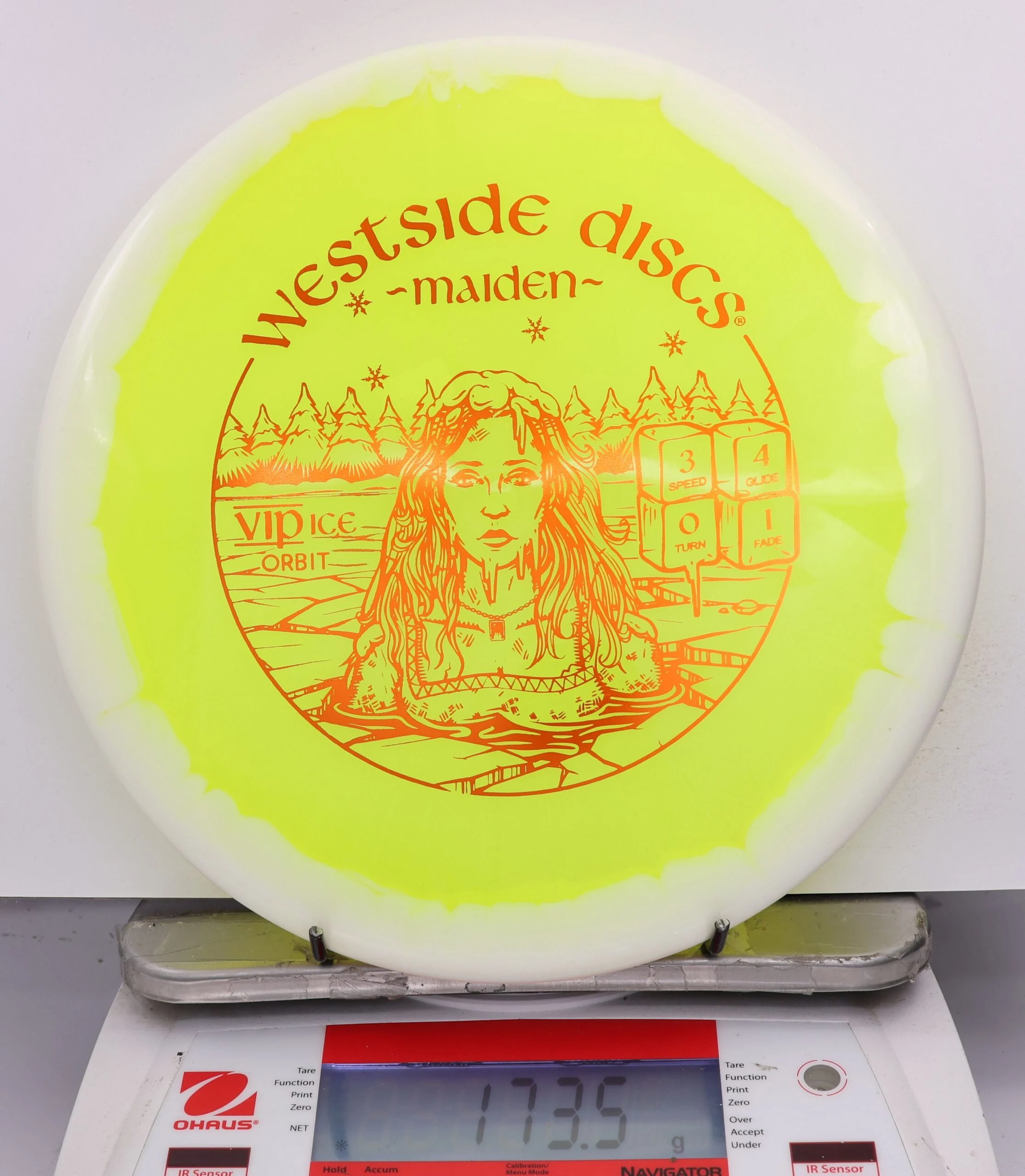 633010 VIP Ice Orbit Maiden, Freeze - #03 White-NYellow, 174